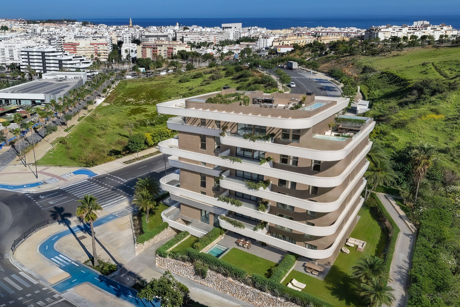 Obra nueva - Apartamento / piso -
Estepona