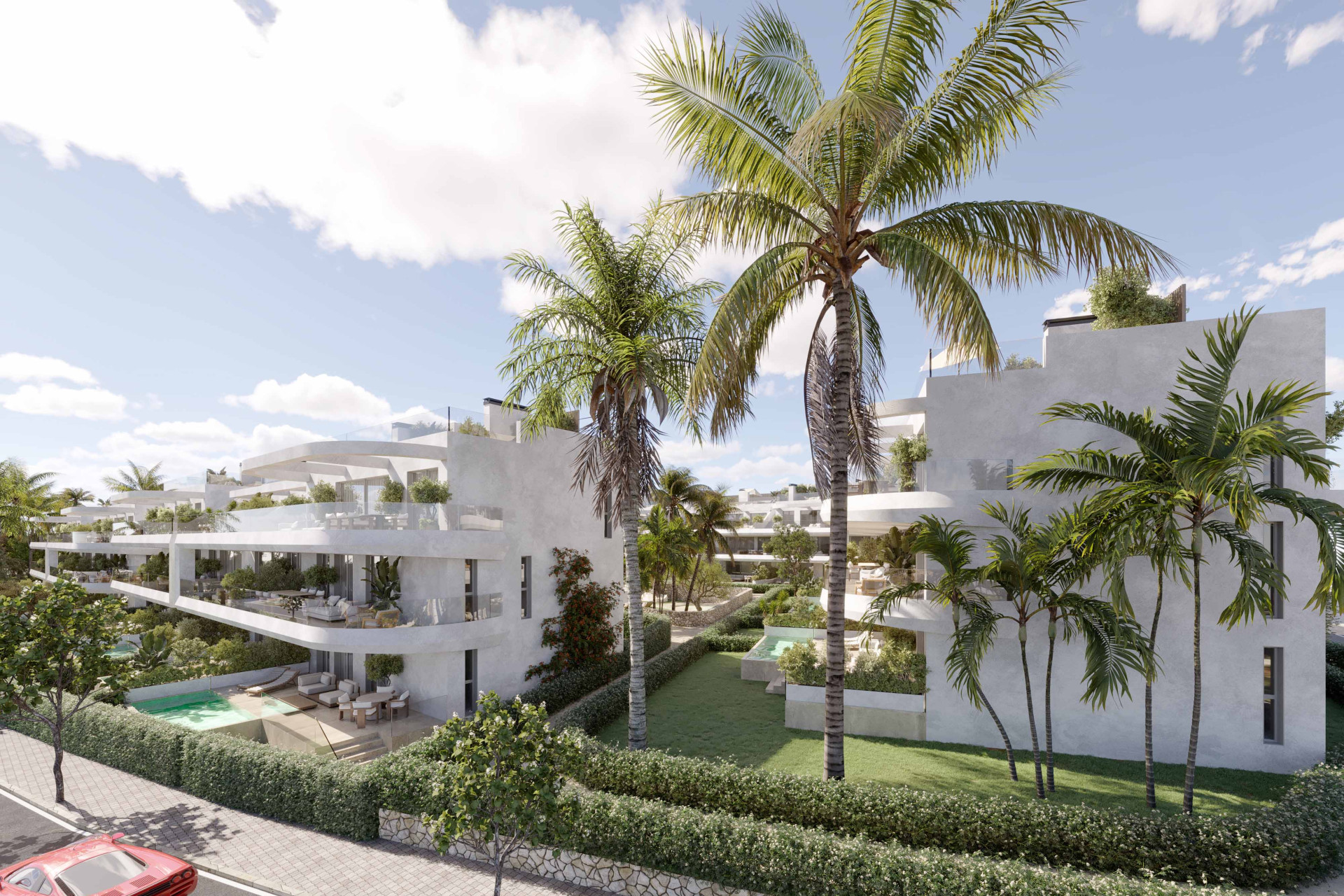 Obra nueva - Apartamento / piso -
Estepona