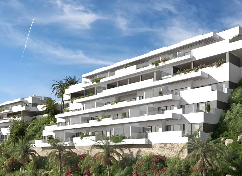 Obra nueva - Apartamento / piso -
La Cala de Mijas