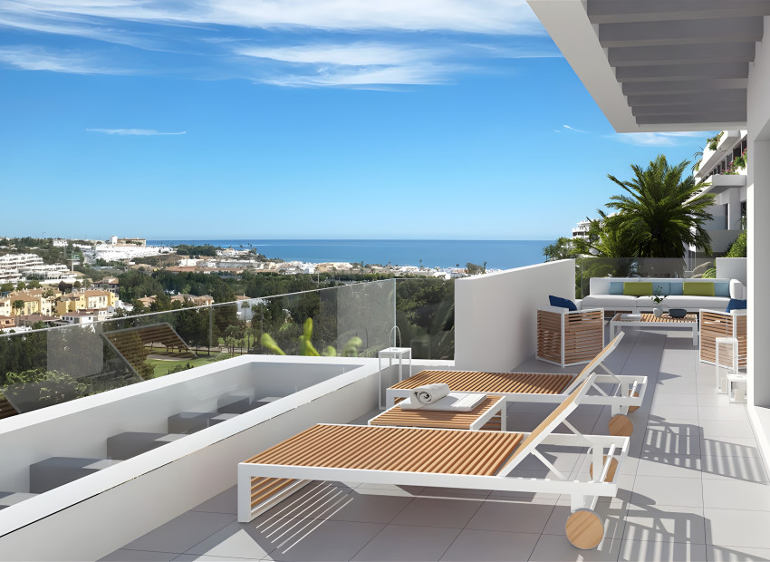 Obra nueva - Apartamento / piso -
La Cala de Mijas