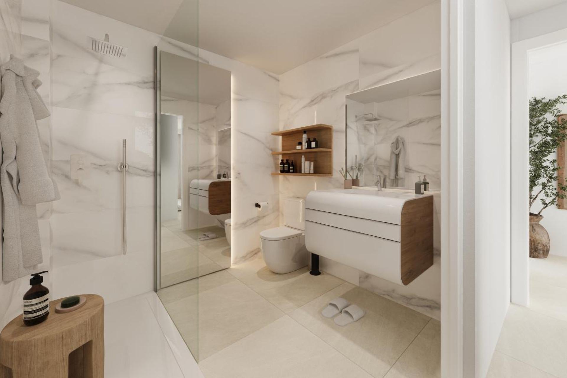 Obra nueva - Apartamento / piso -
Las Lagunas de Mijas