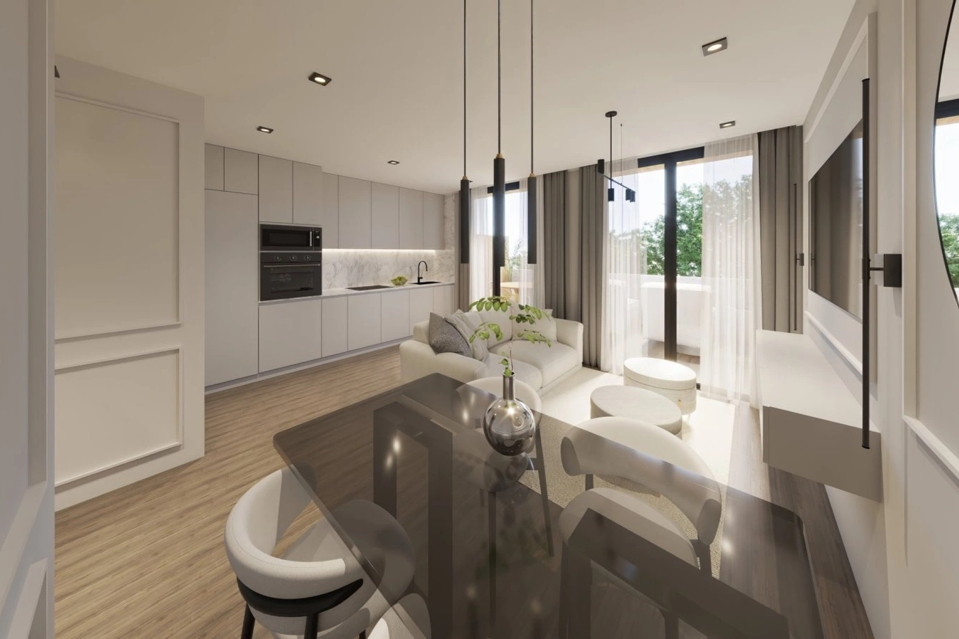 Obra nueva - Apartamento / piso -
Las Lagunas de Mijas