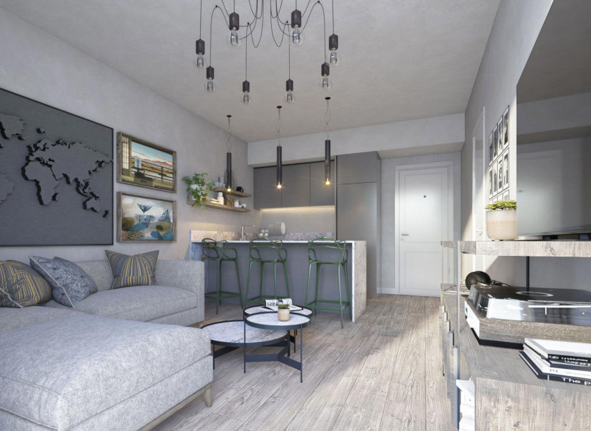 Obra nueva - Apartamento / piso -
Las Lagunas de Mijas