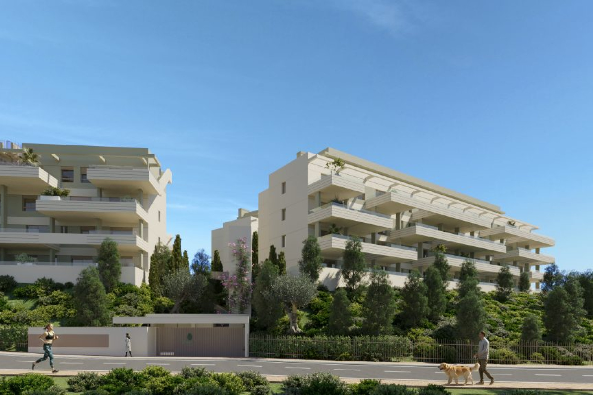 Obra nueva - Apartamento / piso -
Las Lagunas de Mijas