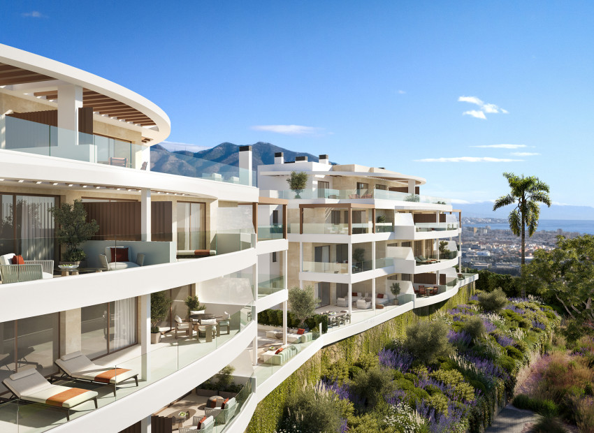 Obra nueva - Apartamento / piso -
Las Lagunas de Mijas