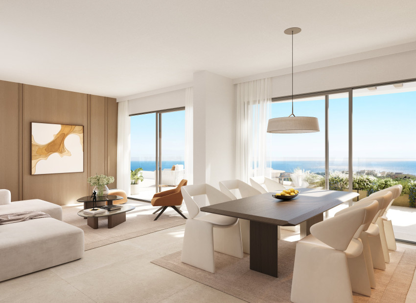 Obra nueva - Apartamento / piso -
Las Lagunas de Mijas