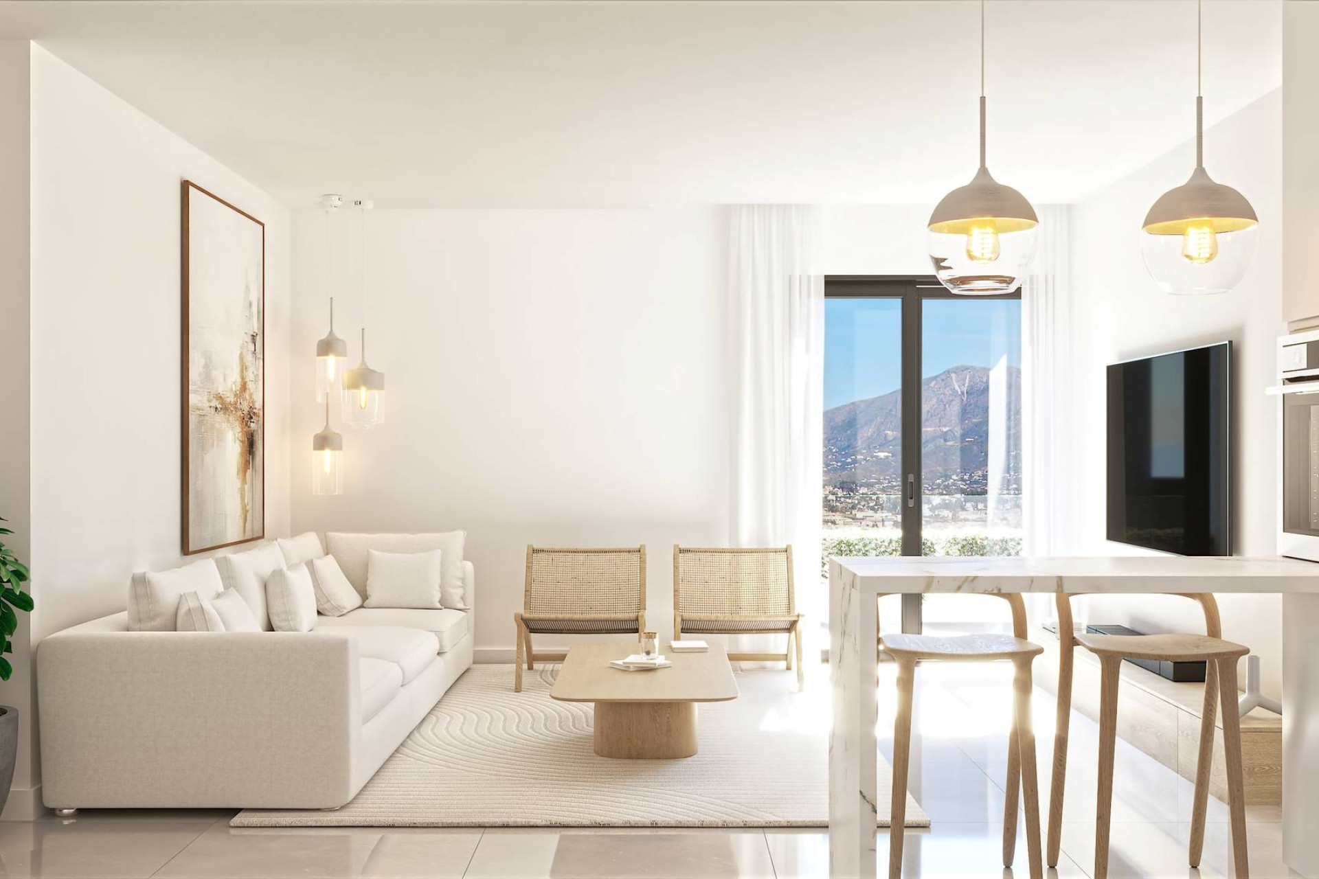 Obra nueva - Apartamento / piso -
Las Lagunas de Mijas
