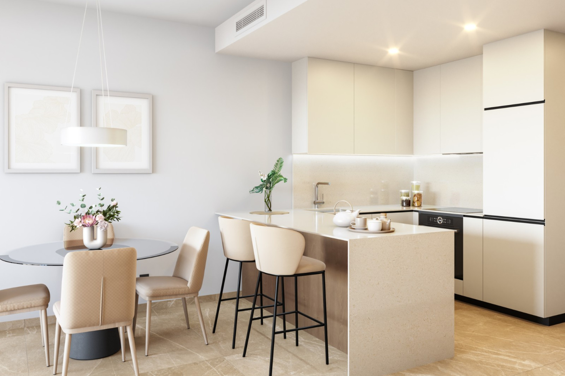 Obra nueva - Apartamento / piso -
Los Alcázares - Serena Golf