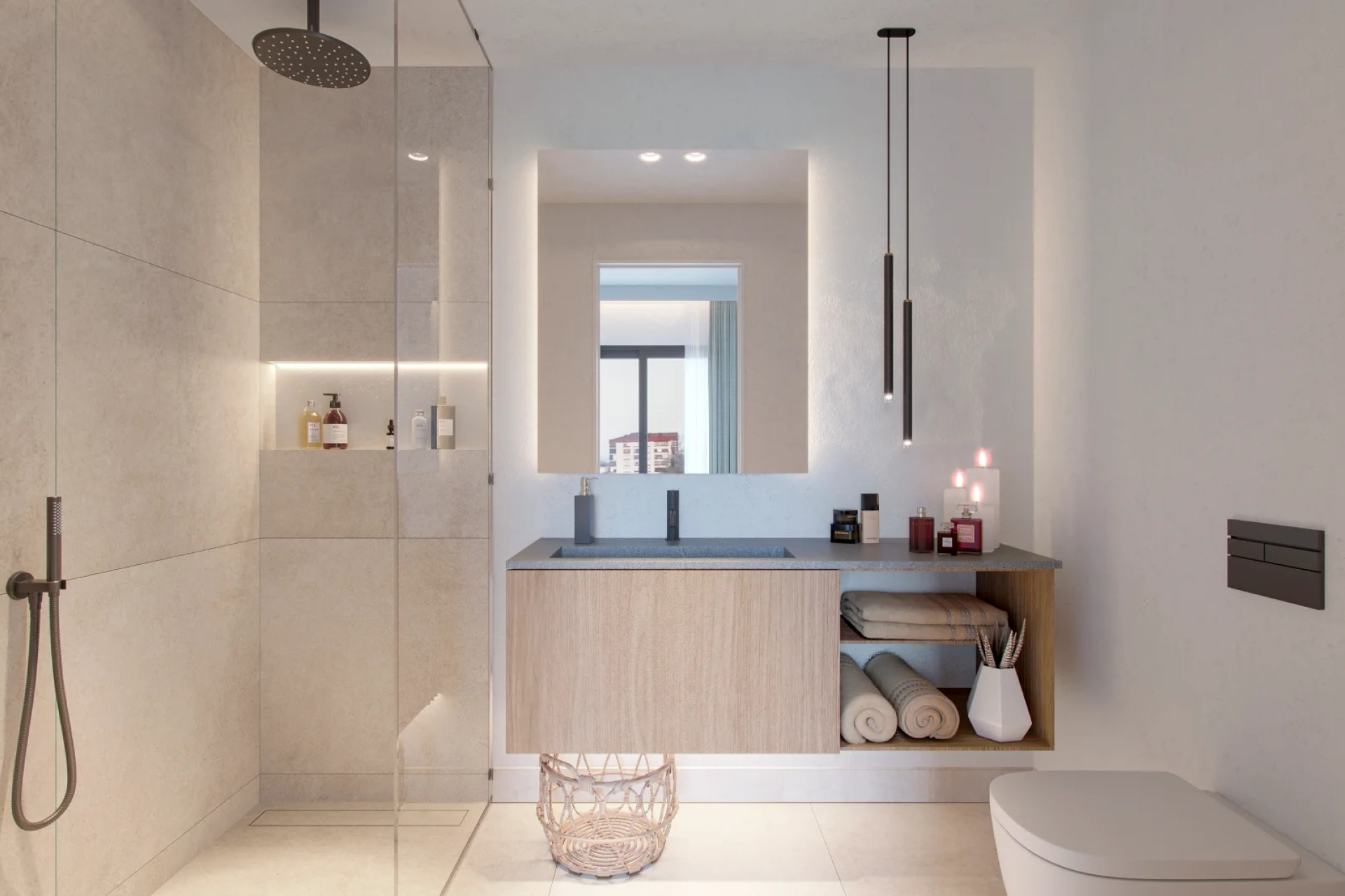 Obra nueva - Apartamento / piso -
Malaga