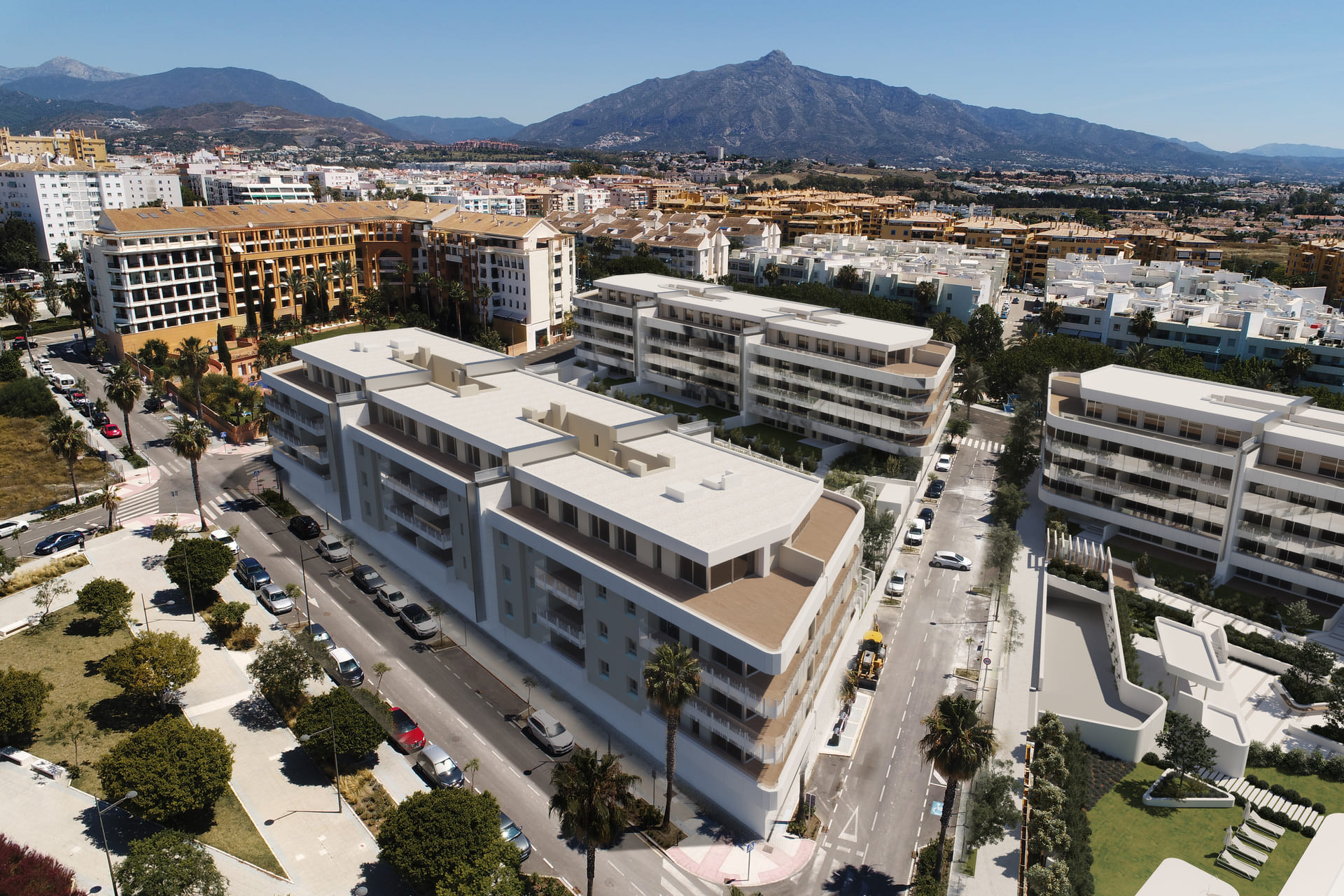 Obra nueva - Apartamento / piso -
Marbella