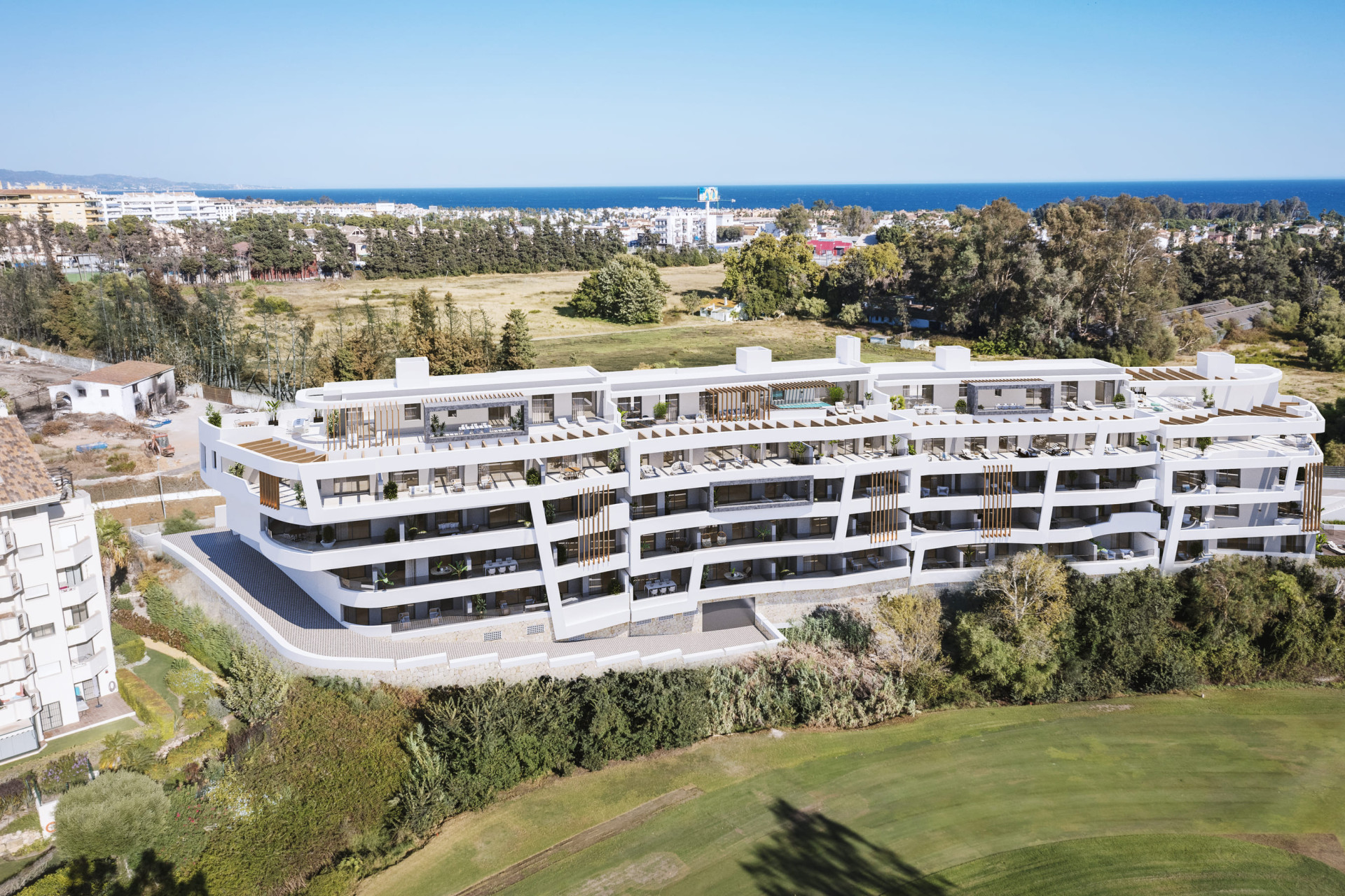 Obra nueva - Apartamento / piso -
Marbella