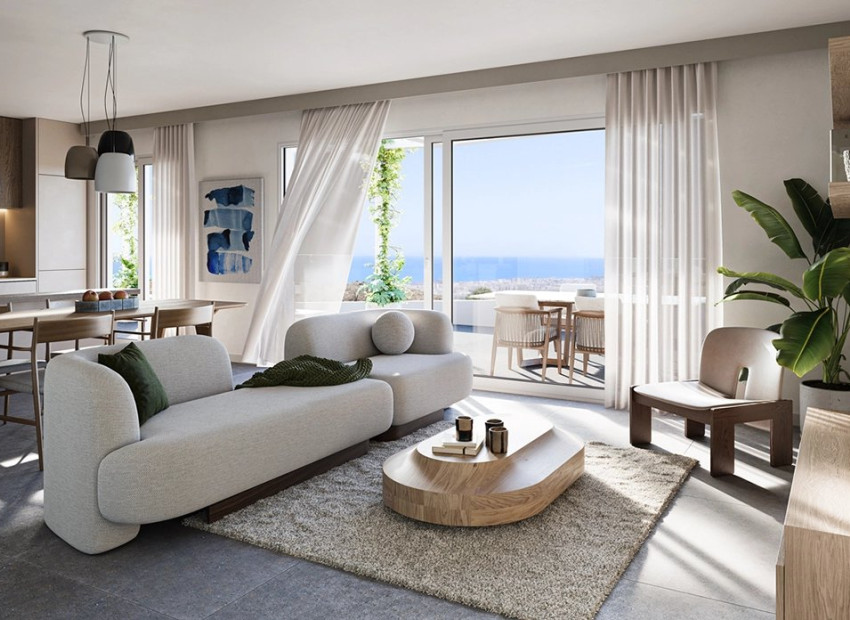 Obra nueva - Apartamento / piso -
Mijas