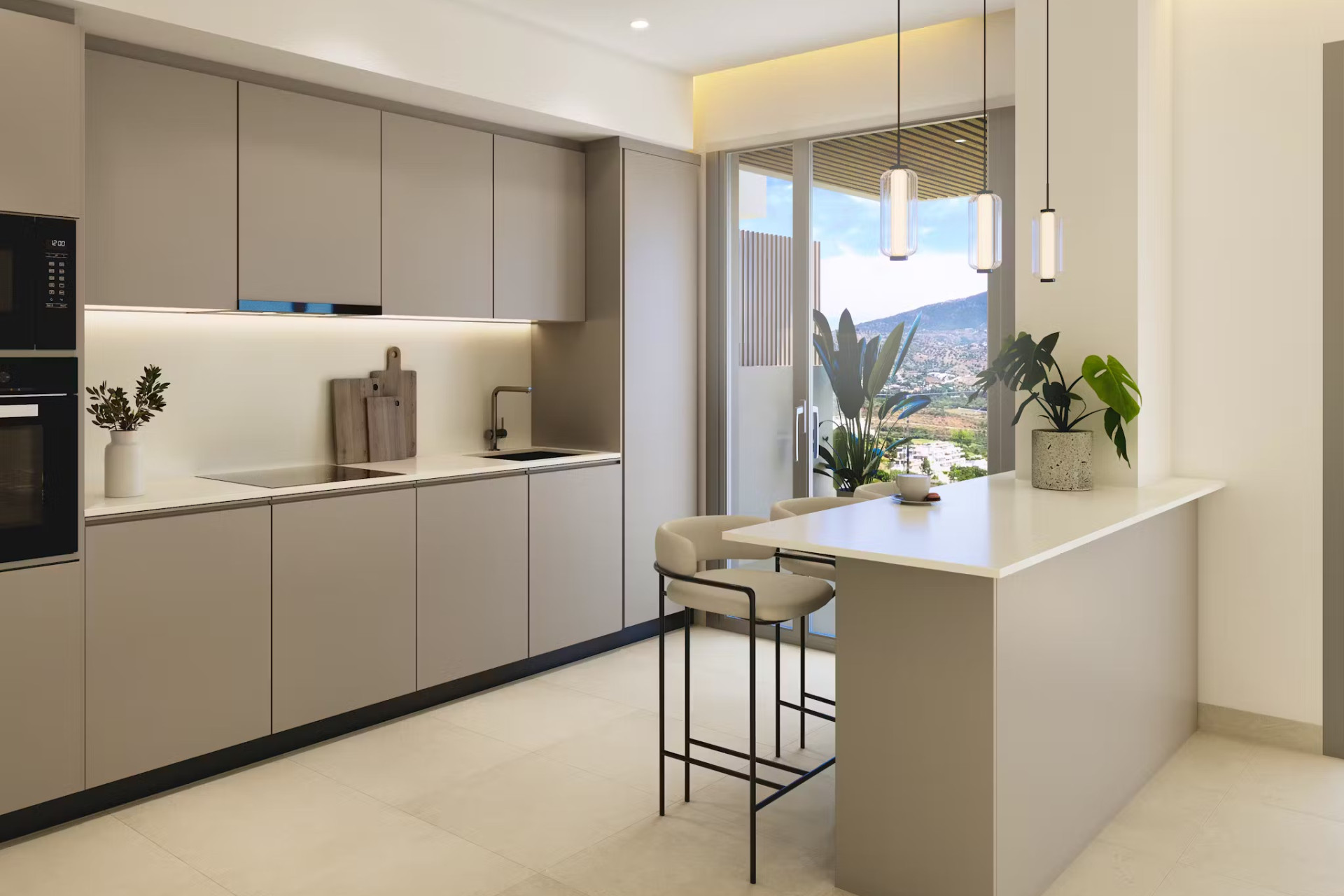 Obra nueva - Apartamento / piso -
Mijas