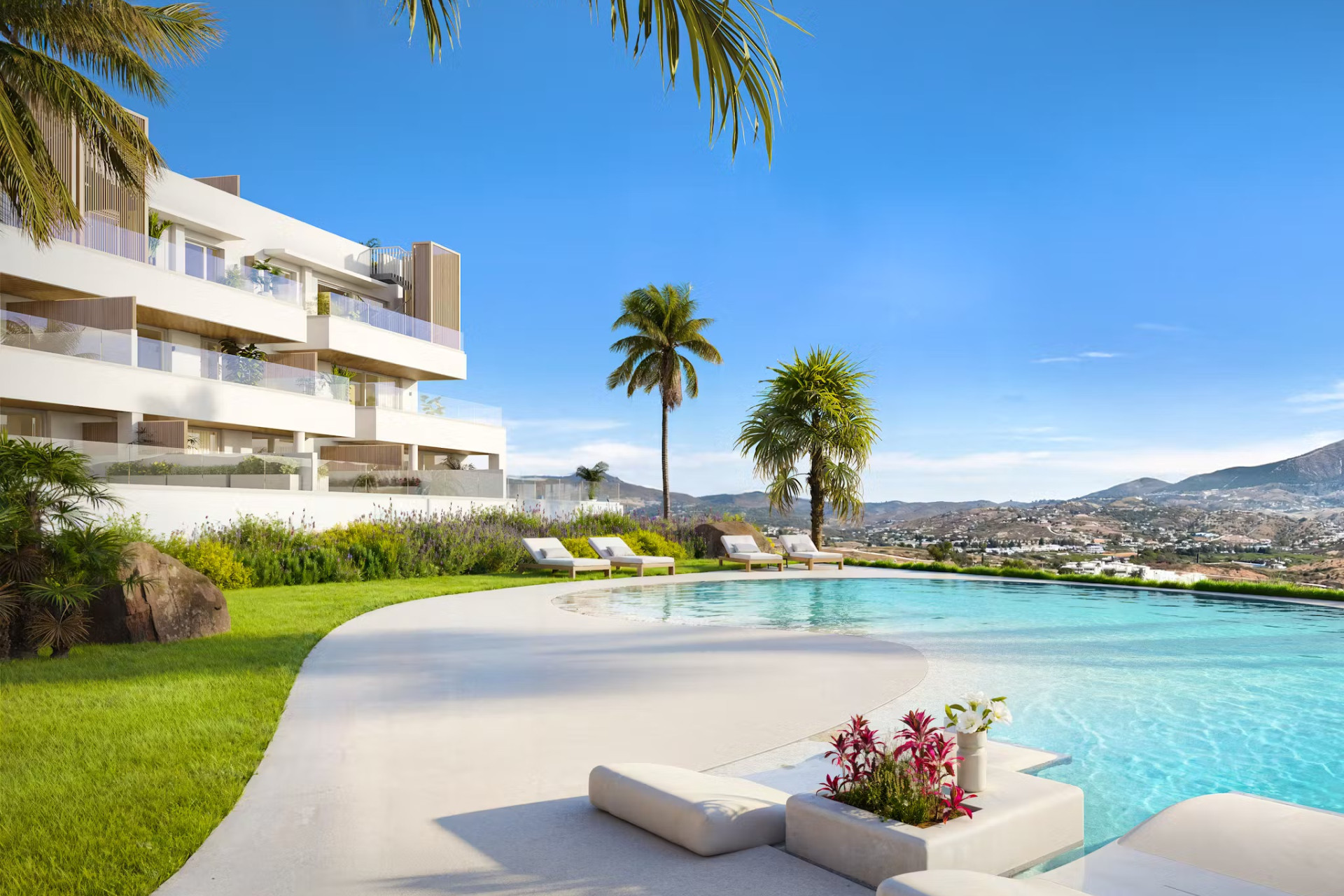 Obra nueva - Apartamento / piso -
Mijas