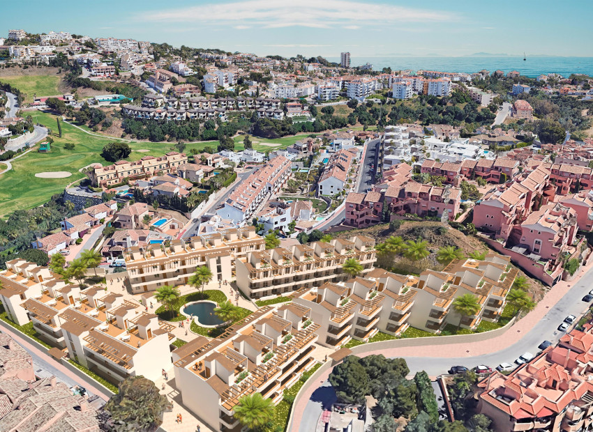 Obra nueva - Apartamento / piso -
Mijas