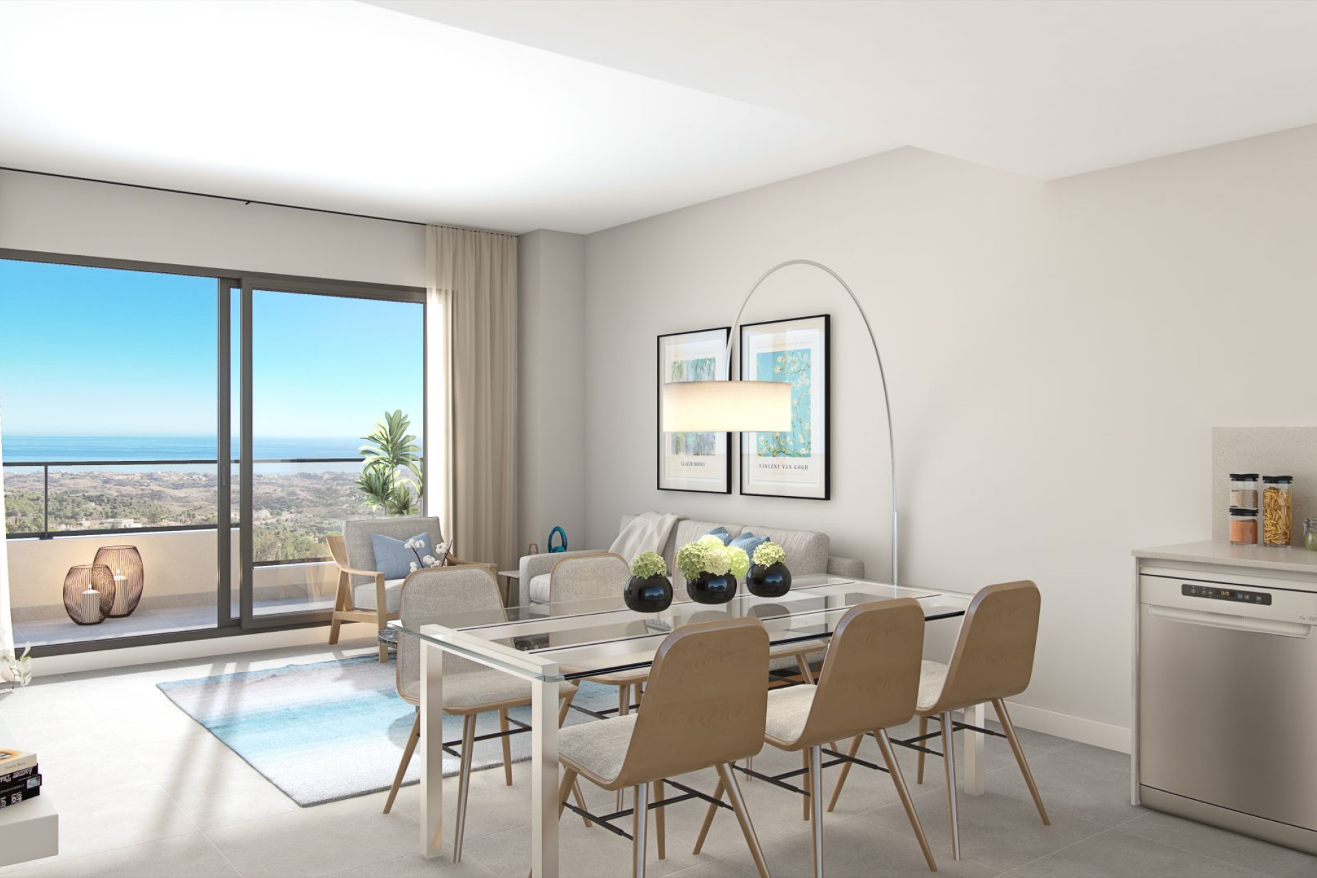 Obra nueva - Apartamento / piso -
Mijas