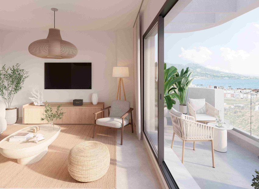 Obra nueva - Apartamento / piso -
Mijas