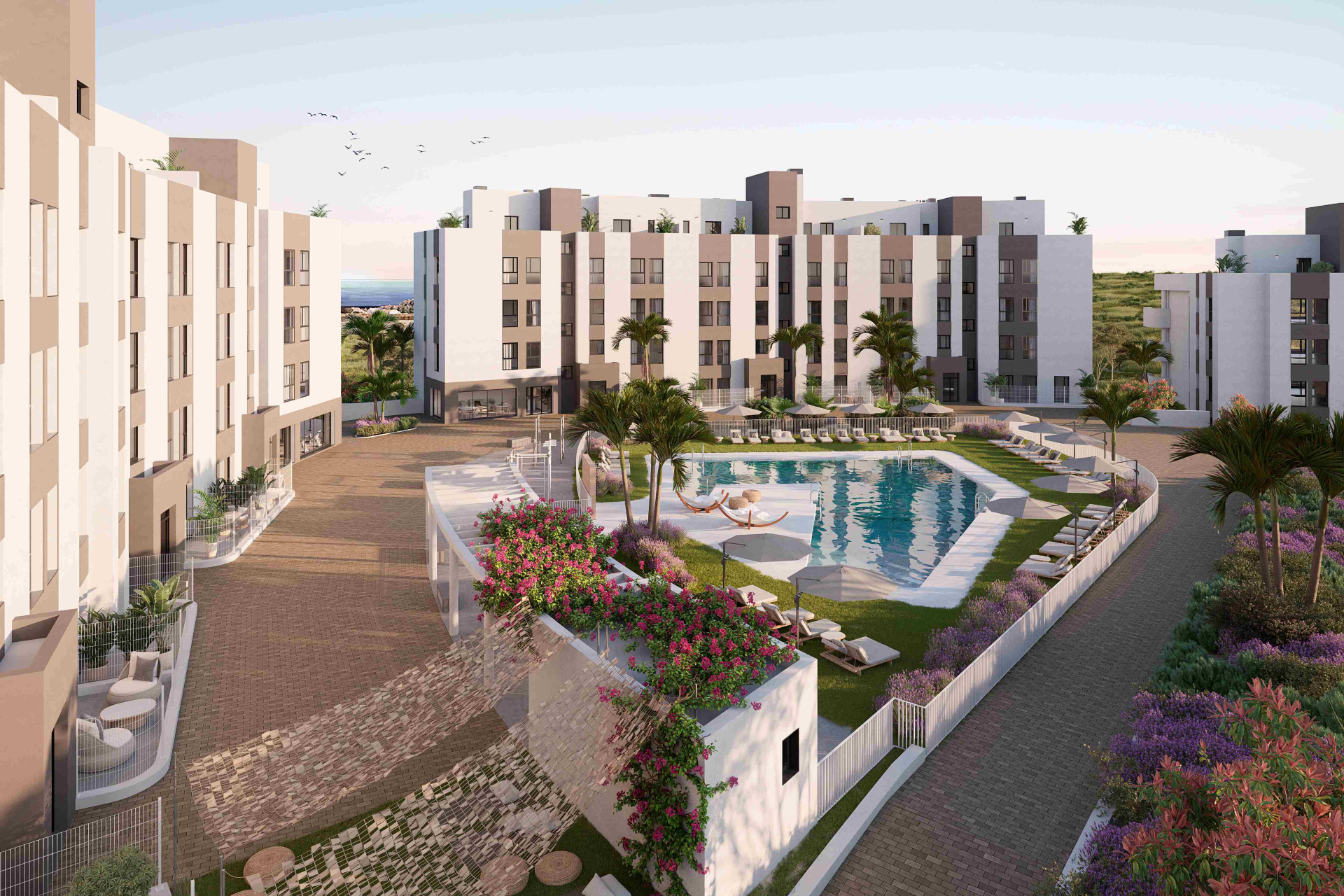 Obra nueva - Apartamento / piso -
Mijas