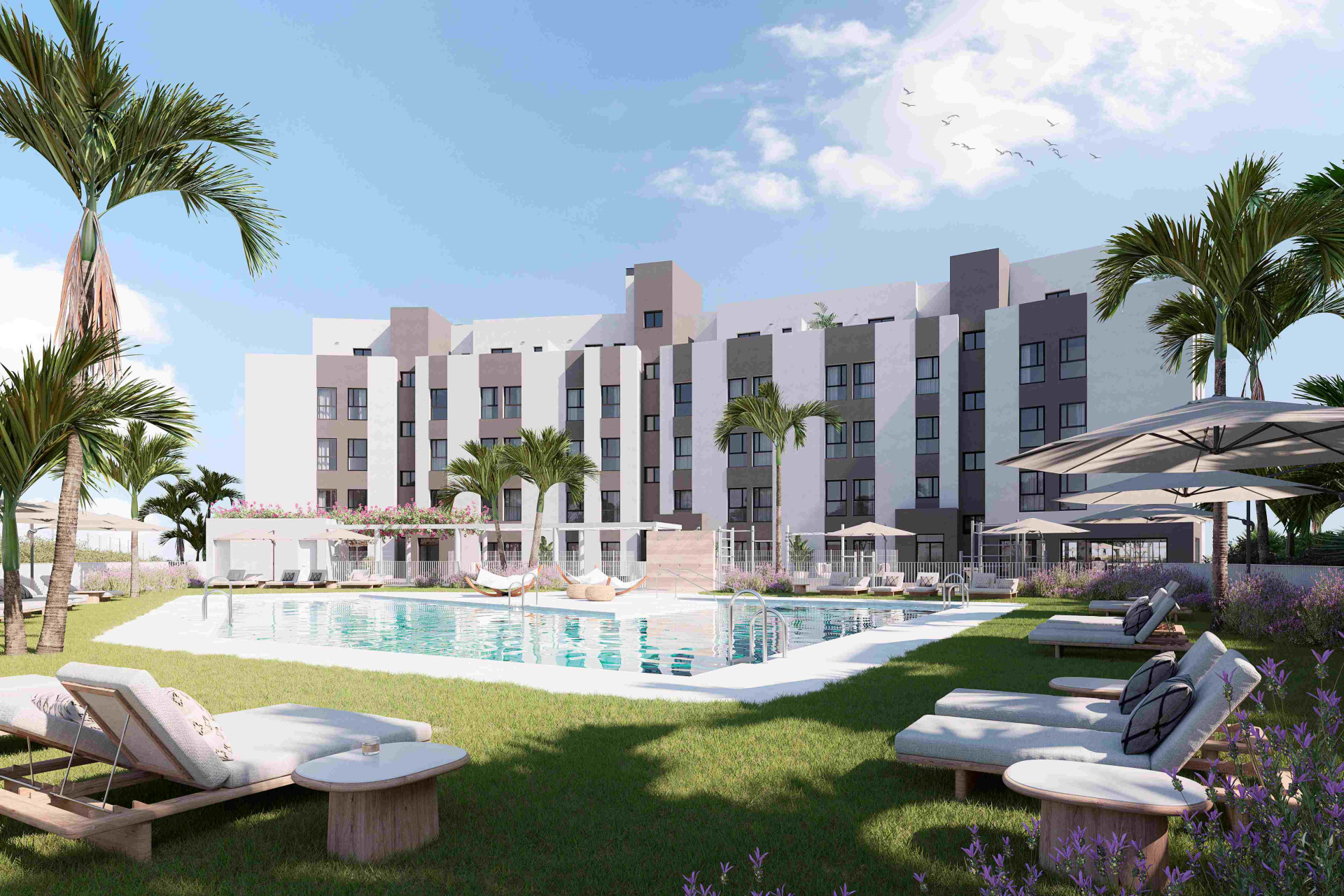 Obra nueva - Apartamento / piso -
Mijas
