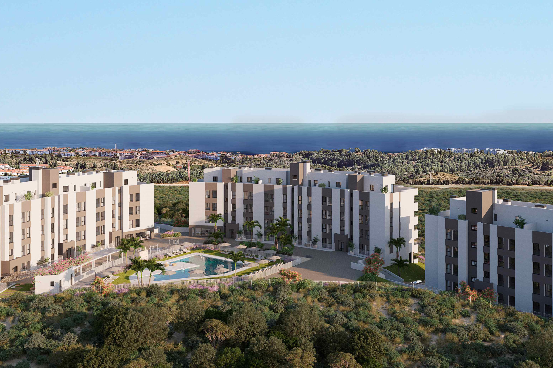 Obra nueva - Apartamento / piso -
Mijas