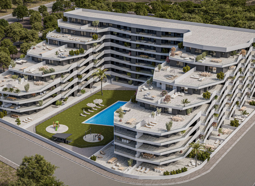 Obra nueva - Apartamento / piso -
San Miguel de Salinas