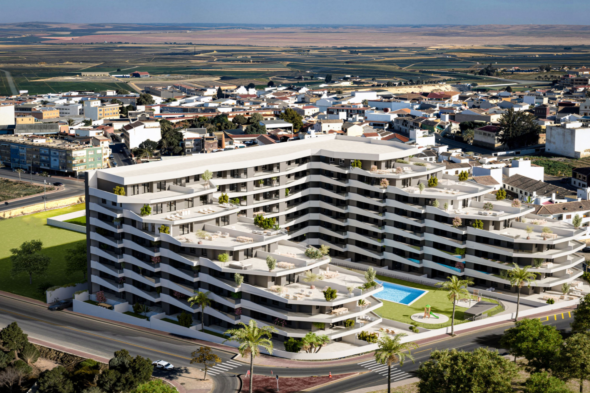 Obra nueva - Apartamento / piso -
San Miguel de Salinas