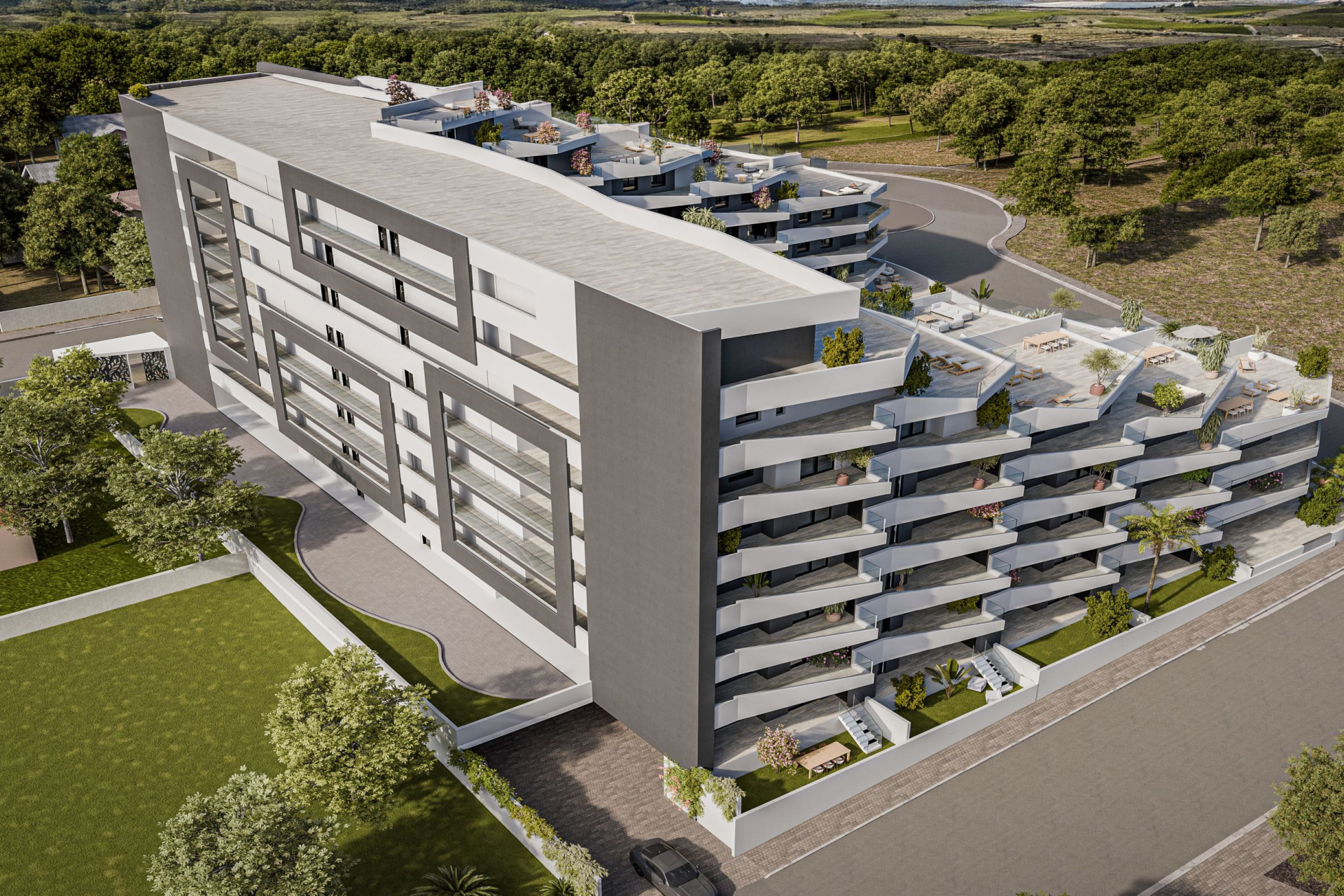Obra nueva - Apartamento / piso -
San Miguel de Salinas
