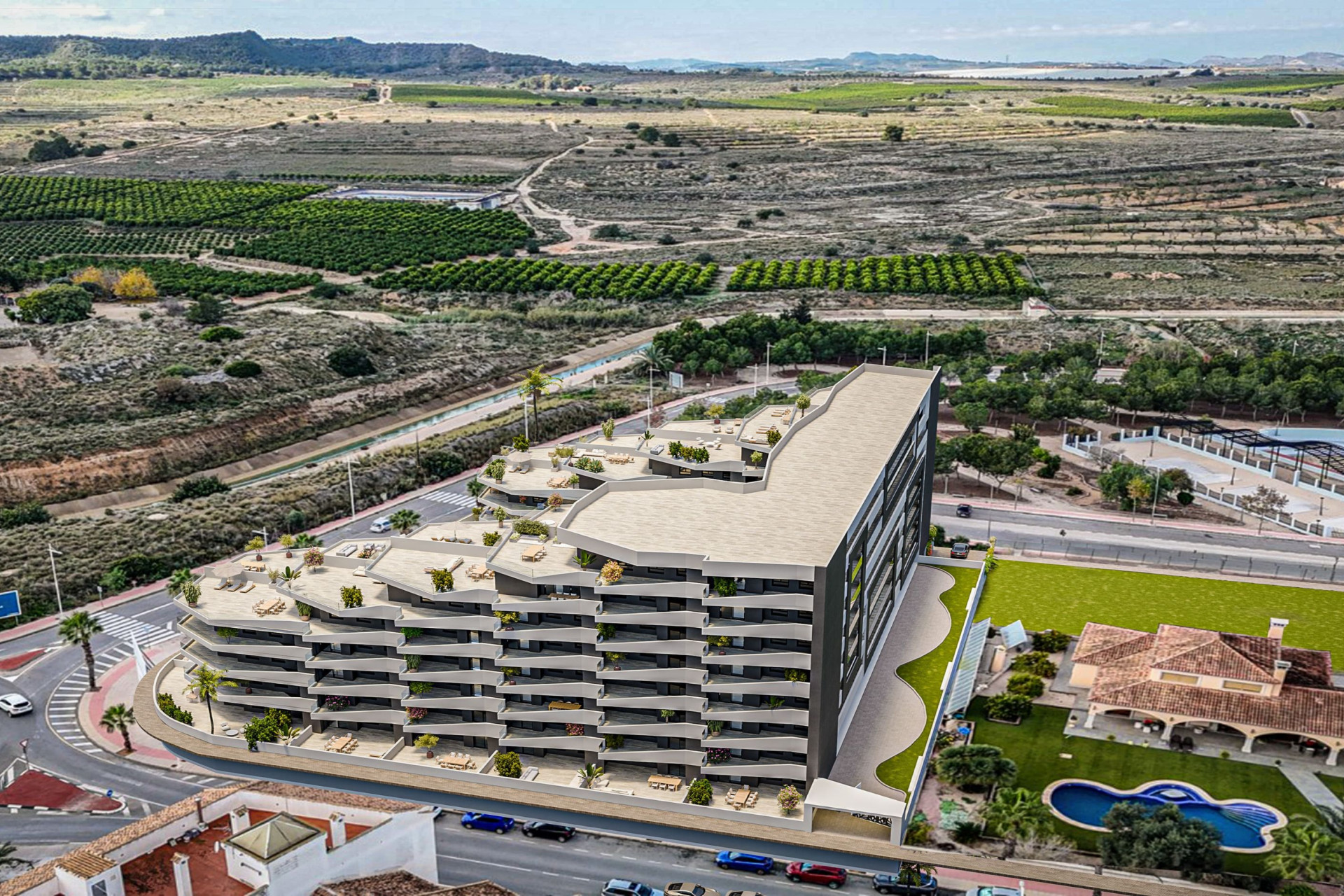 Obra nueva - Apartamento / piso -
San Miguel de Salinas