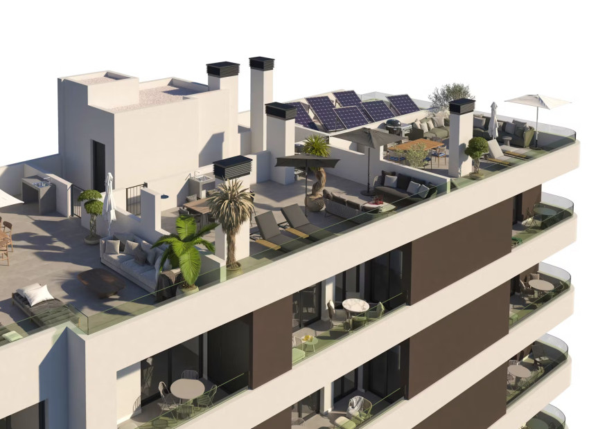 Obra nueva - Apartamento / piso -
Santa Pola