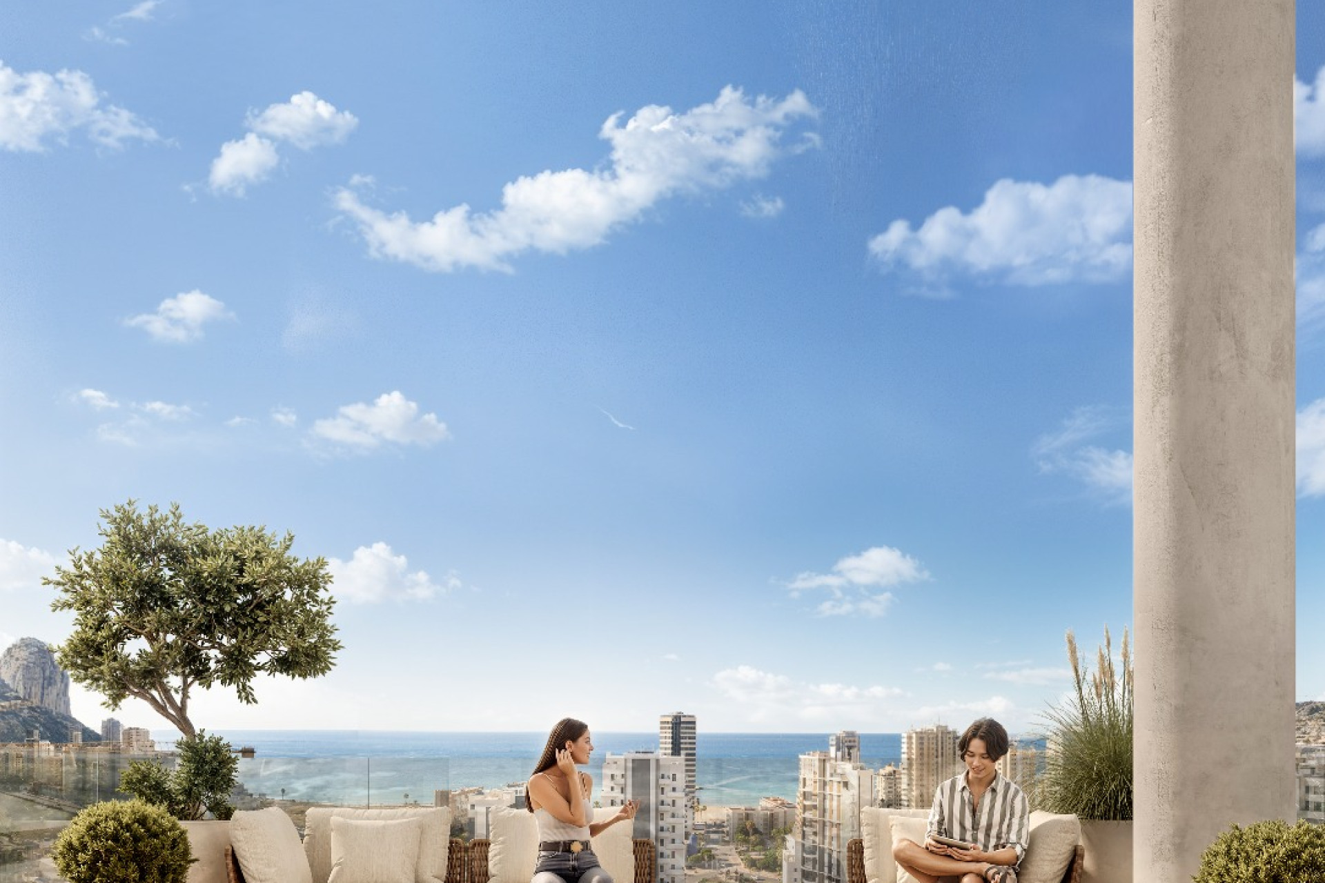 Obra nueva - Ático -
Calpe