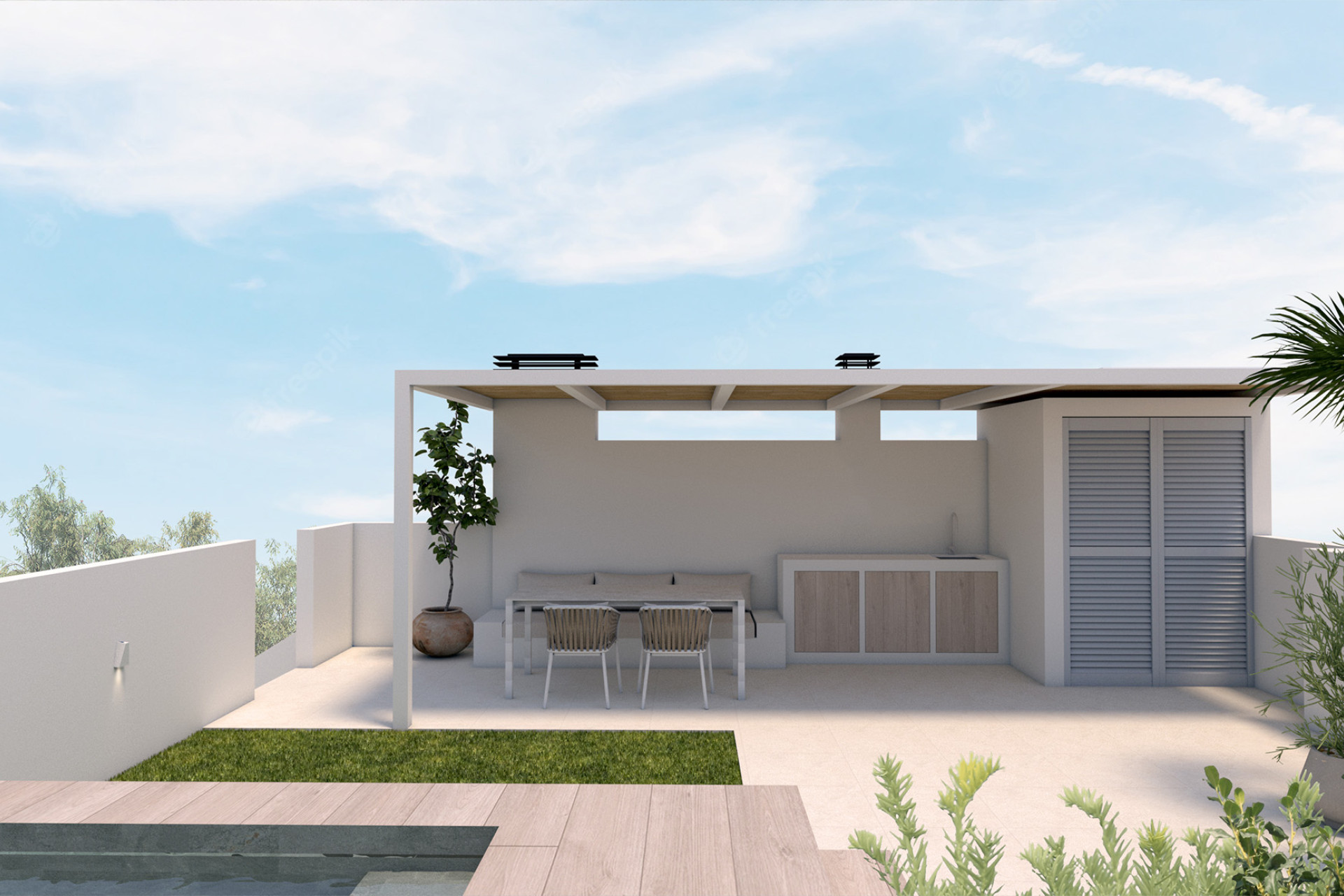 Obra nueva - Bungalow -
Pilar de la Horadada