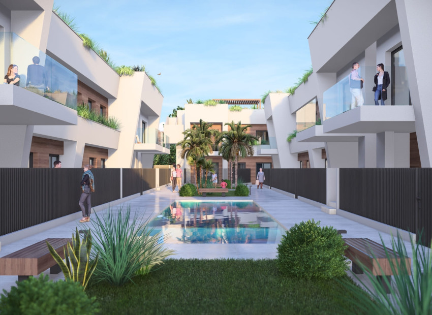 Obra nueva - Bungalow -
Torre-Pacheco