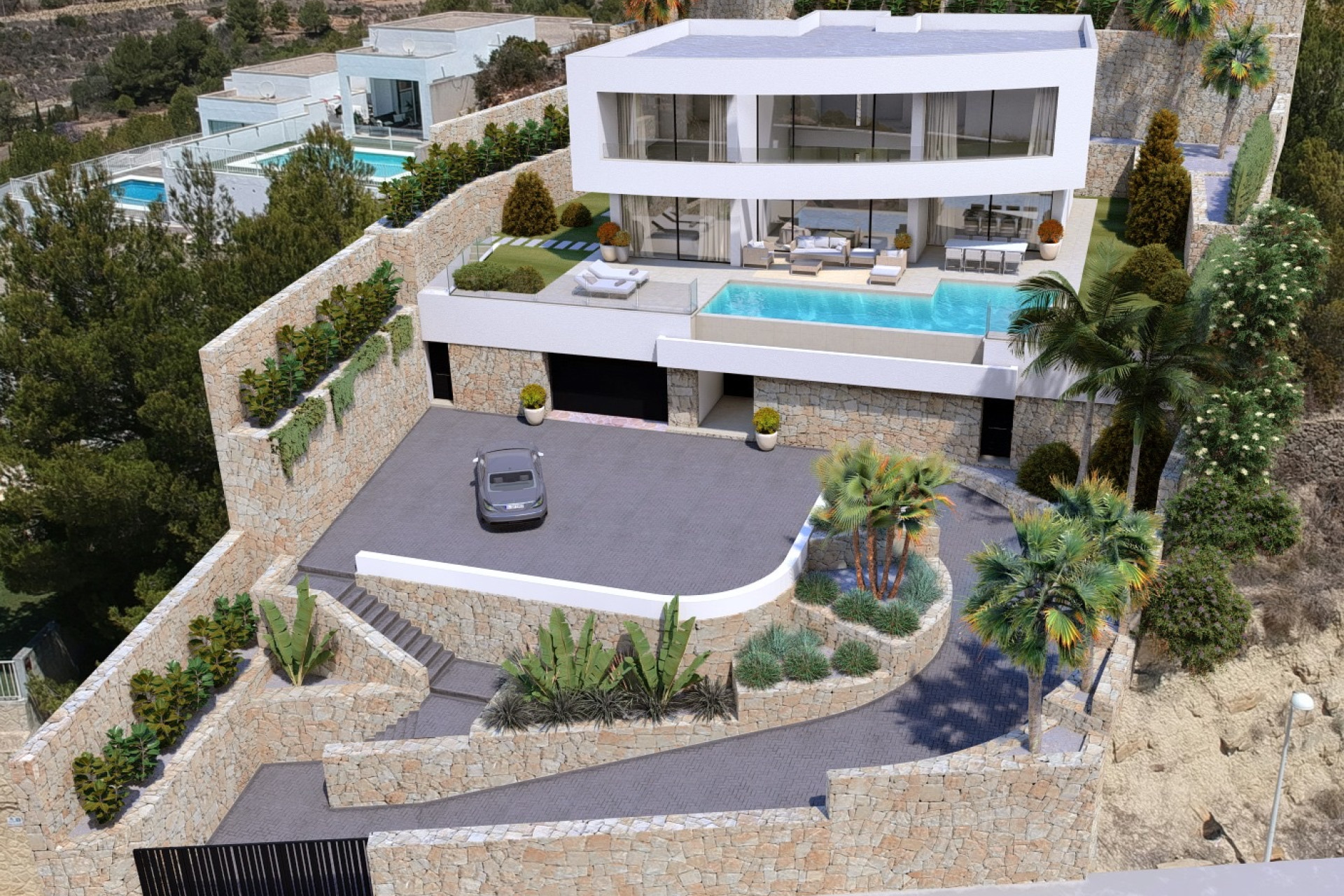 Obra nueva - Villa -
Calpe