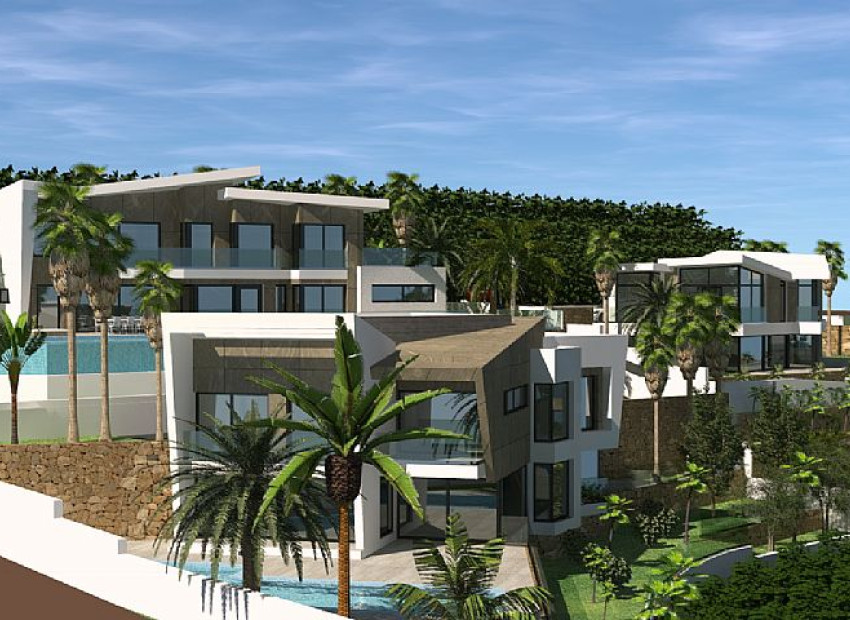 Obra nueva - Villa -
Calpe