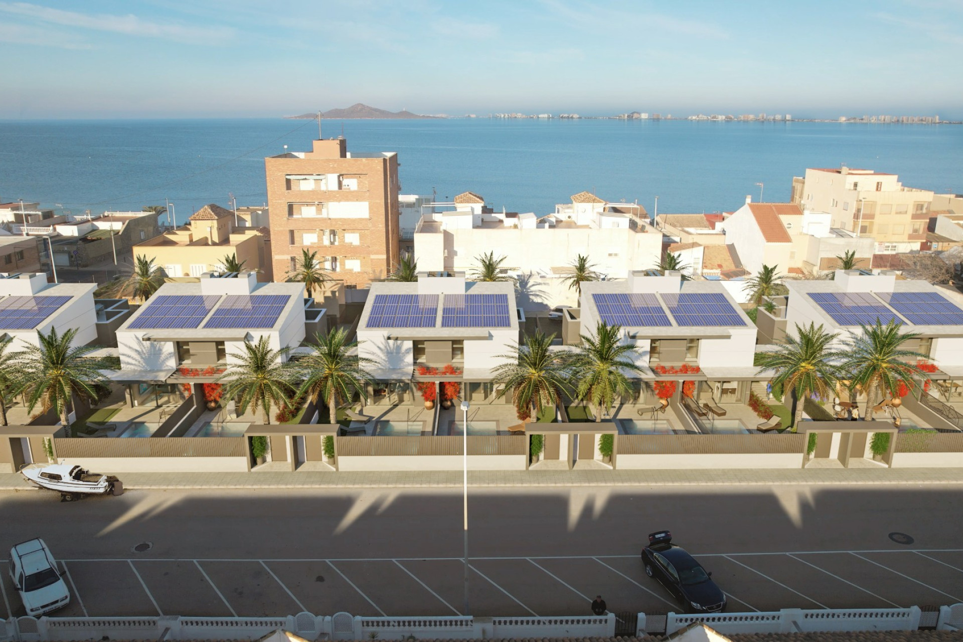 Obra nueva - Villa -
Cartagena - Los Belones