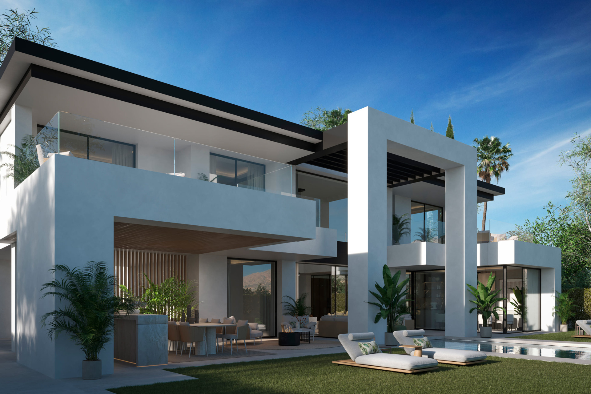 Obra nueva - Villa -
Estepona