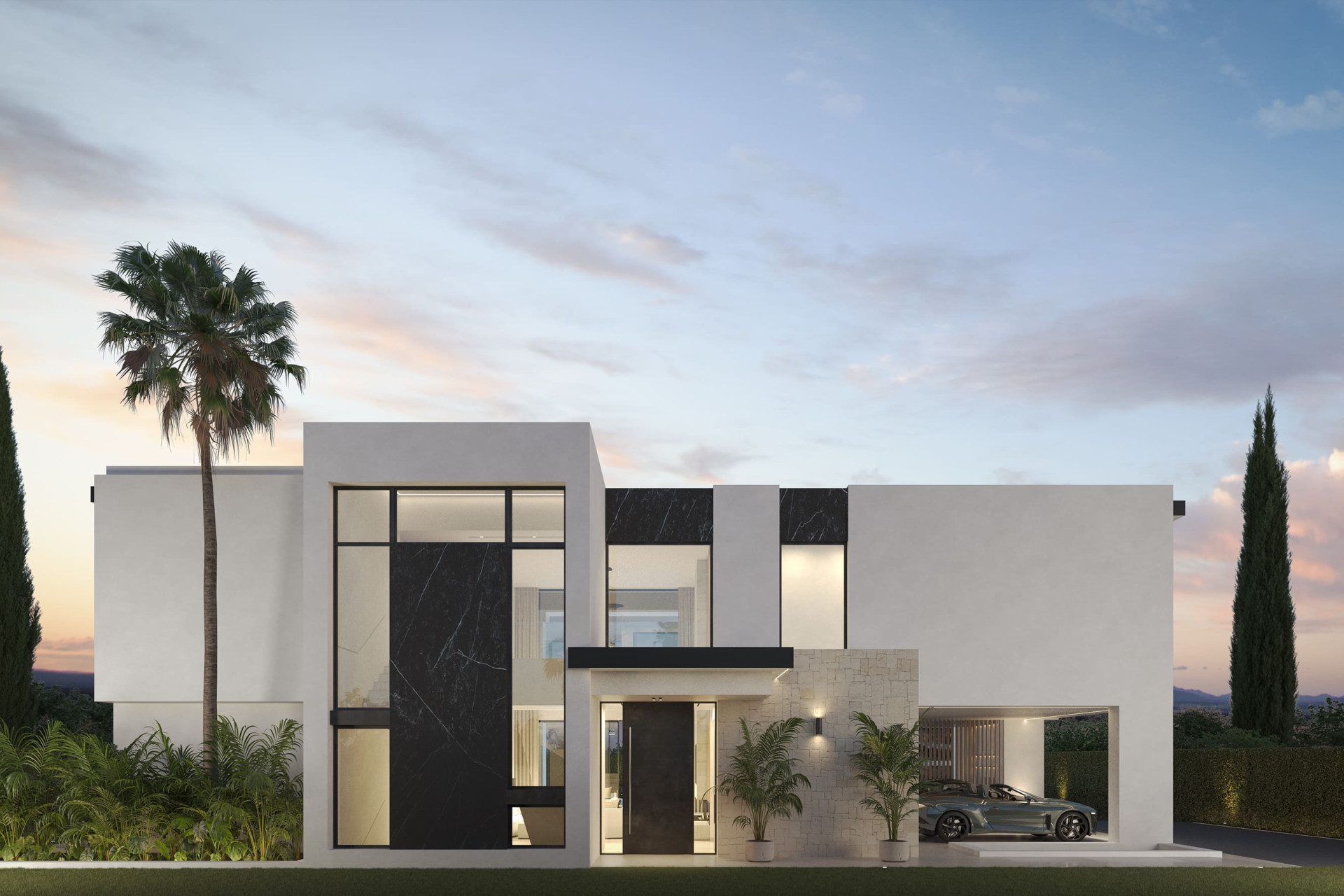 Obra nueva - Villa -
Estepona
