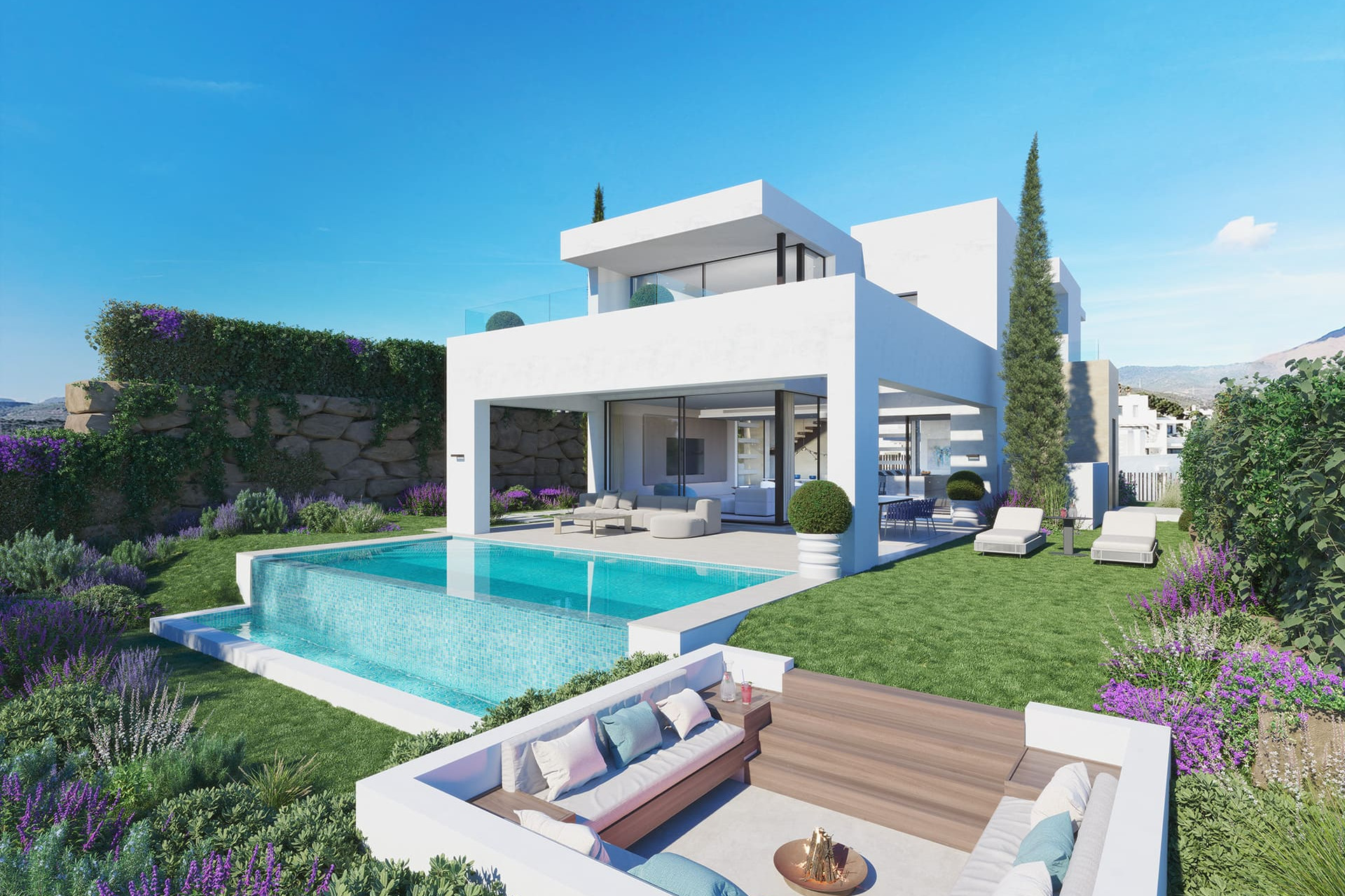 Obra nueva - Villa -
Estepona