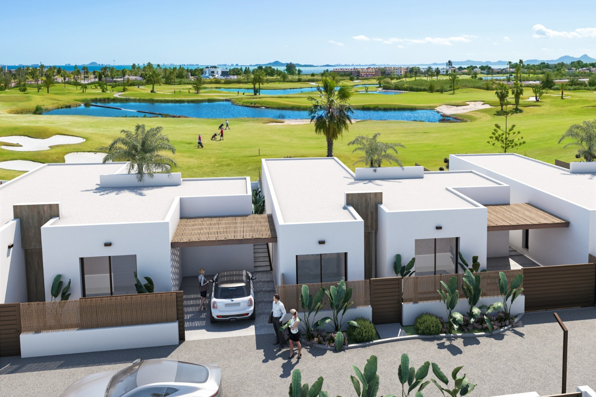 Obra nueva - Villa -
Los Alcázares - Serena Golf