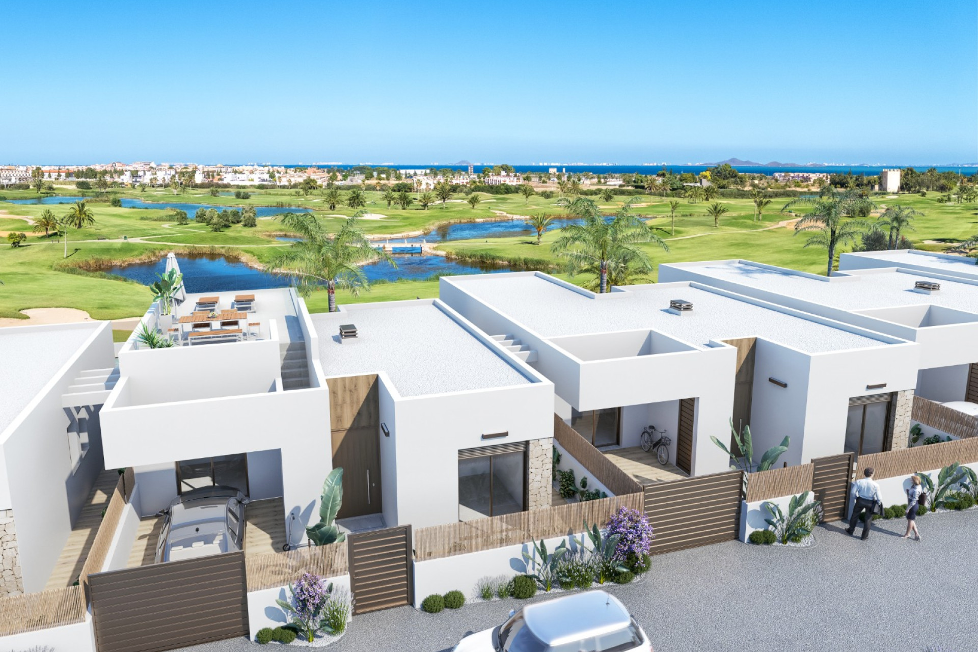 Obra nueva - Villa -
Los Alcázares - Serena Golf