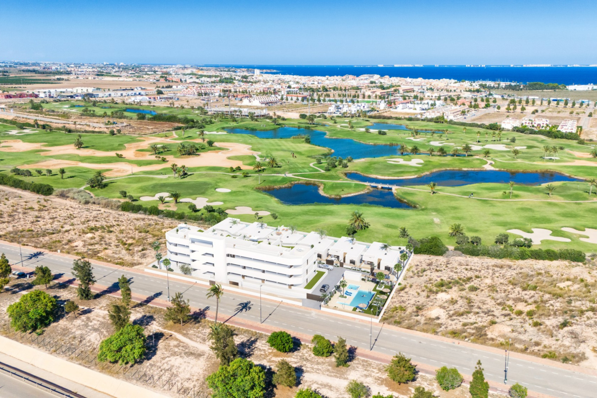 Obra nueva - Villa -
Los Alcázares - Serena Golf