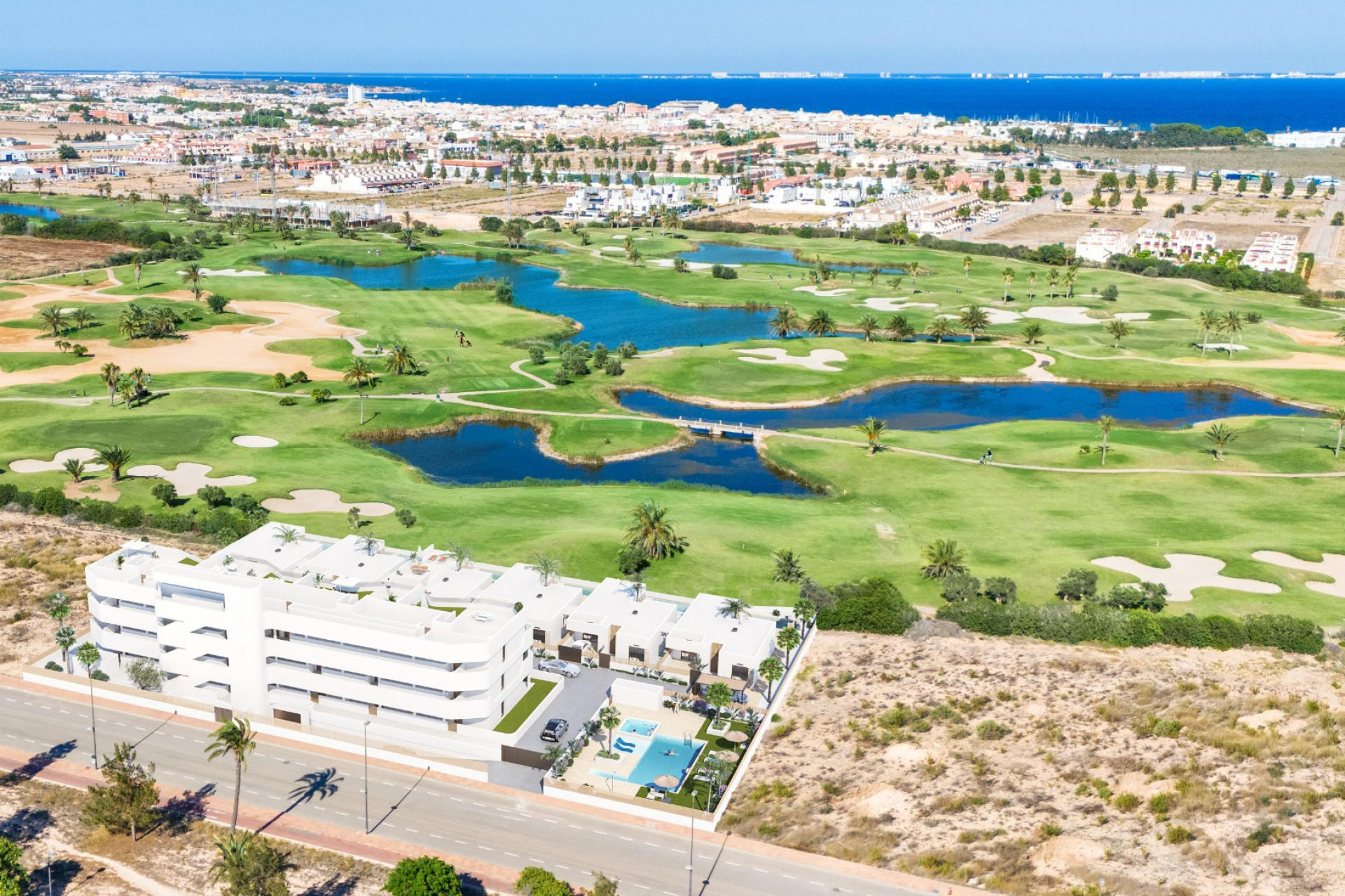 Obra nueva - Villa -
Los Alcázares - Serena Golf