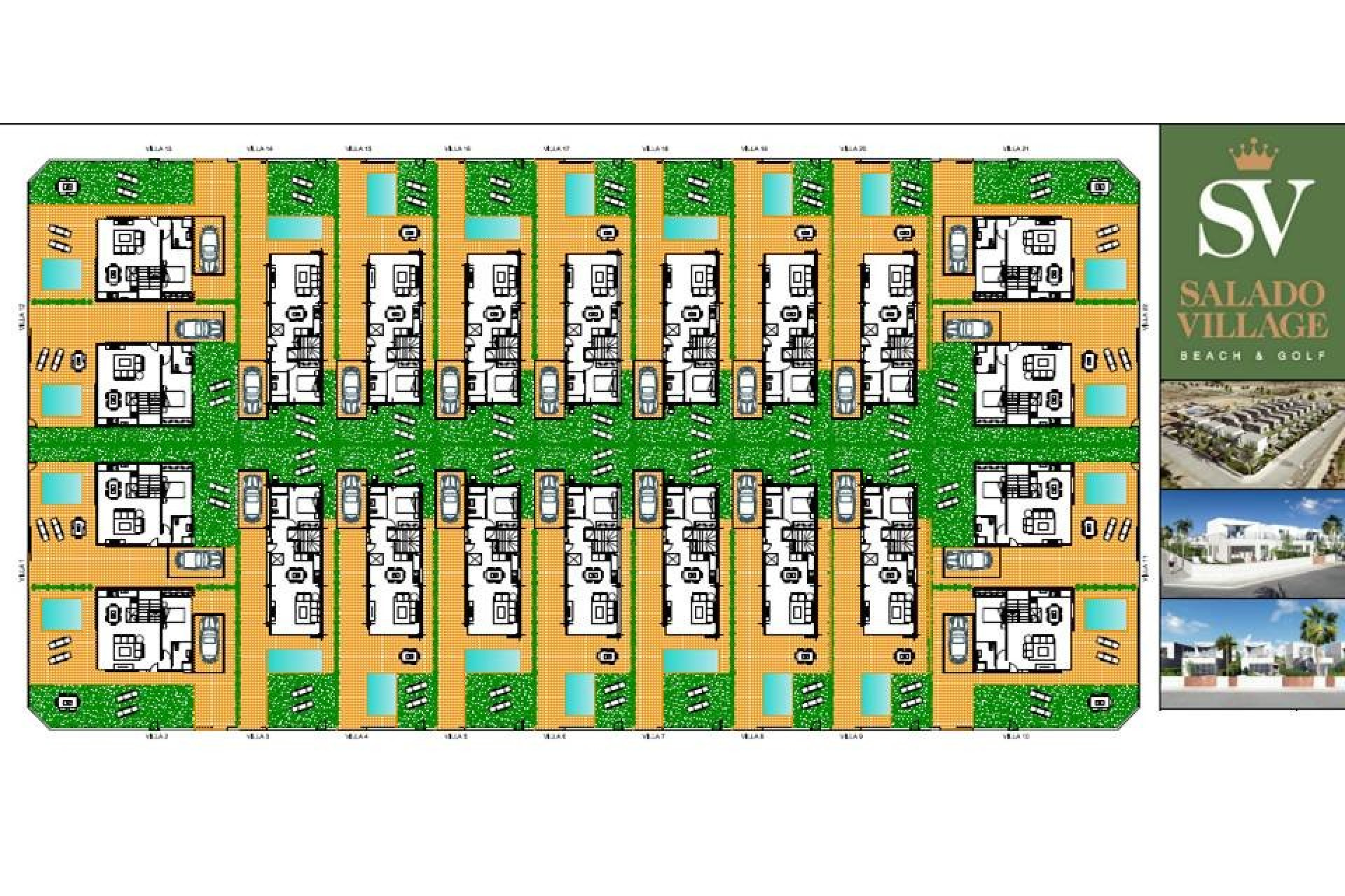 Obra nueva - Villa -
Los Alcázares - Serena Golf