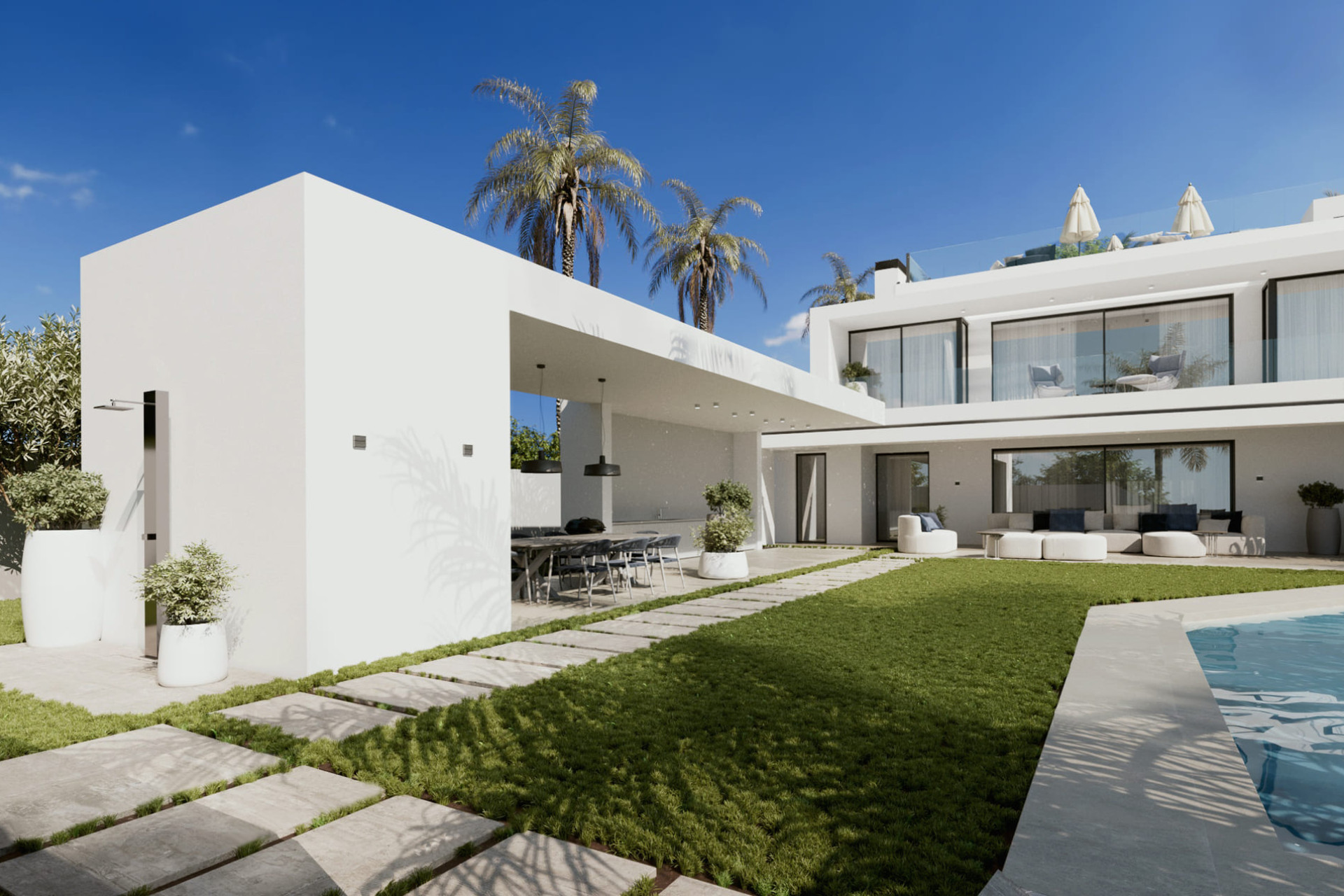 Obra nueva - Villa -
Marbella