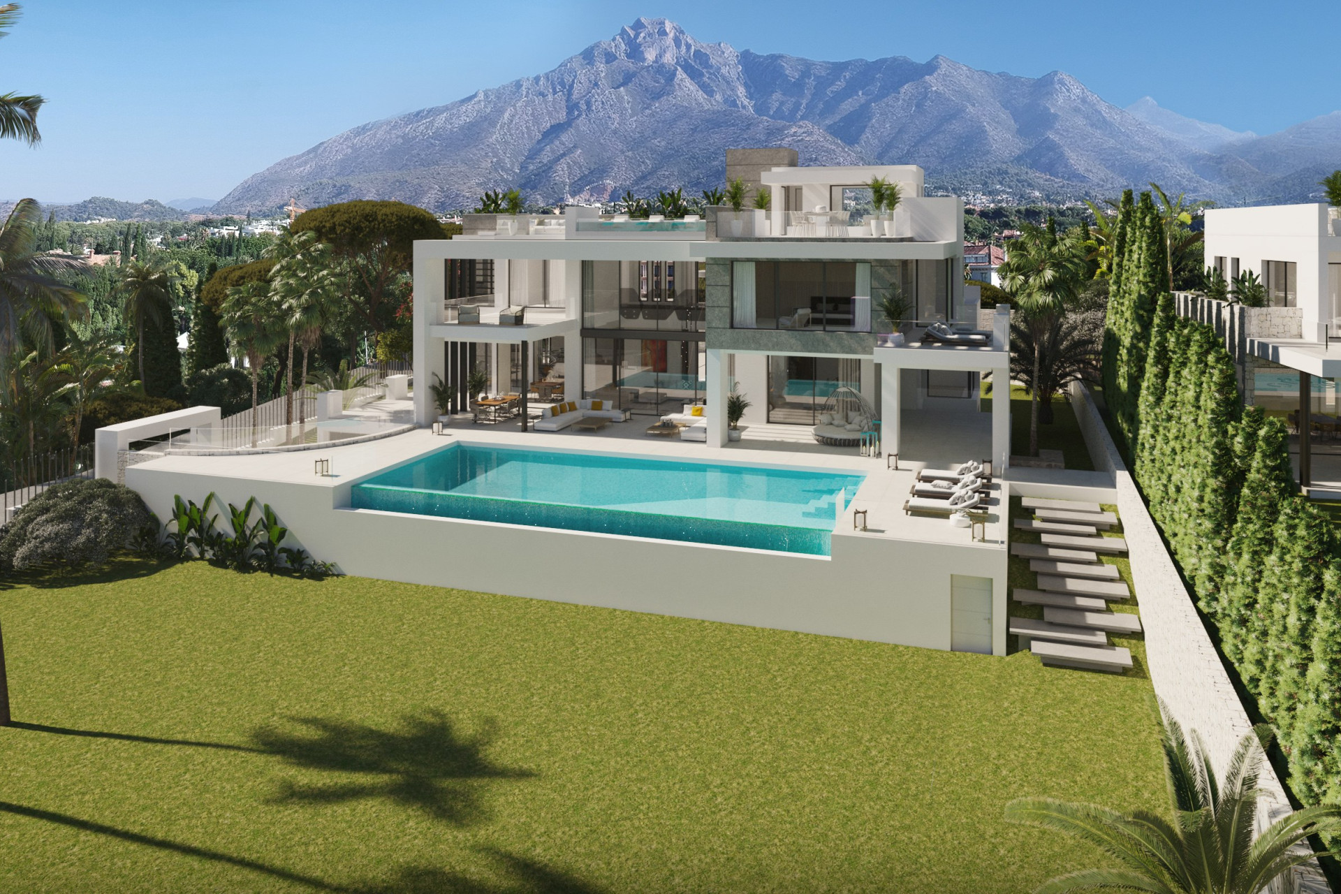 Obra nueva - Villa -
Marbella