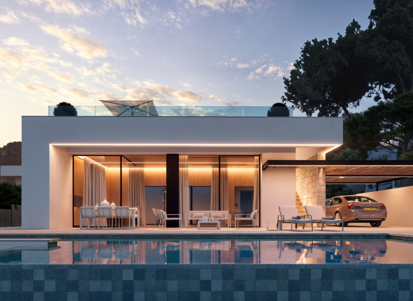 Obra nueva - Villa -
Moraira