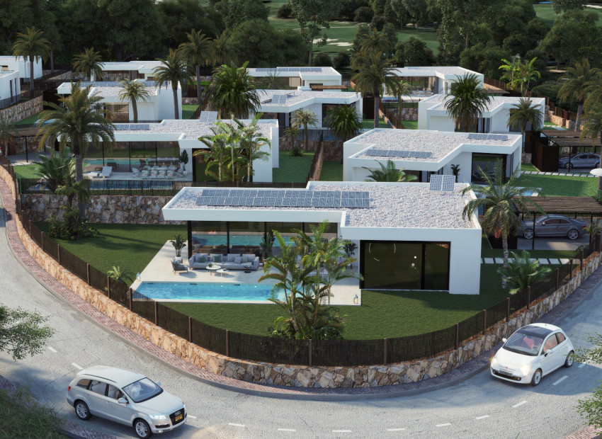 Obra nueva - Villa -
Orihuela Costa - Campos de Golf