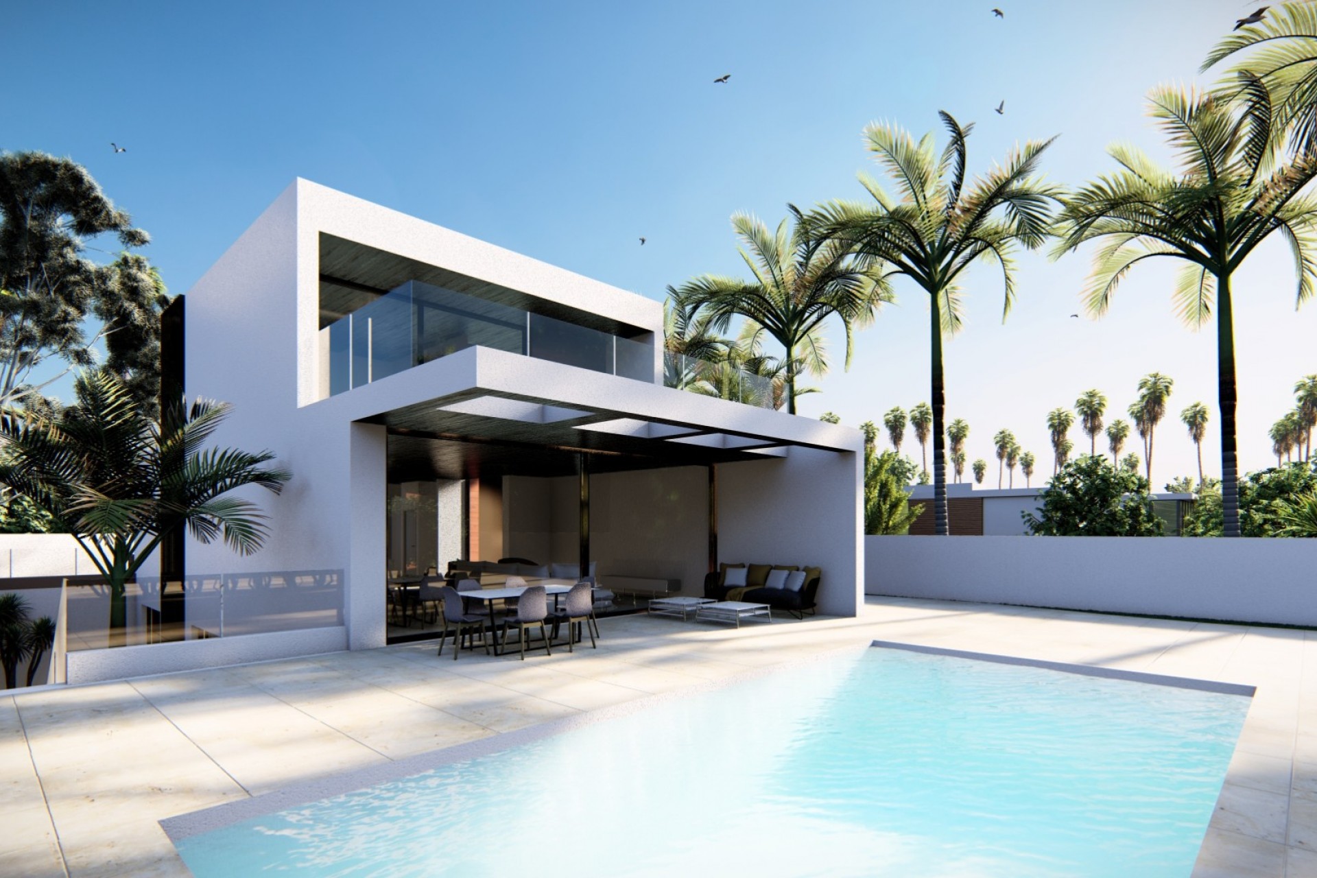 Obra nueva - Villa -
Orihuela Costa - La Zenia