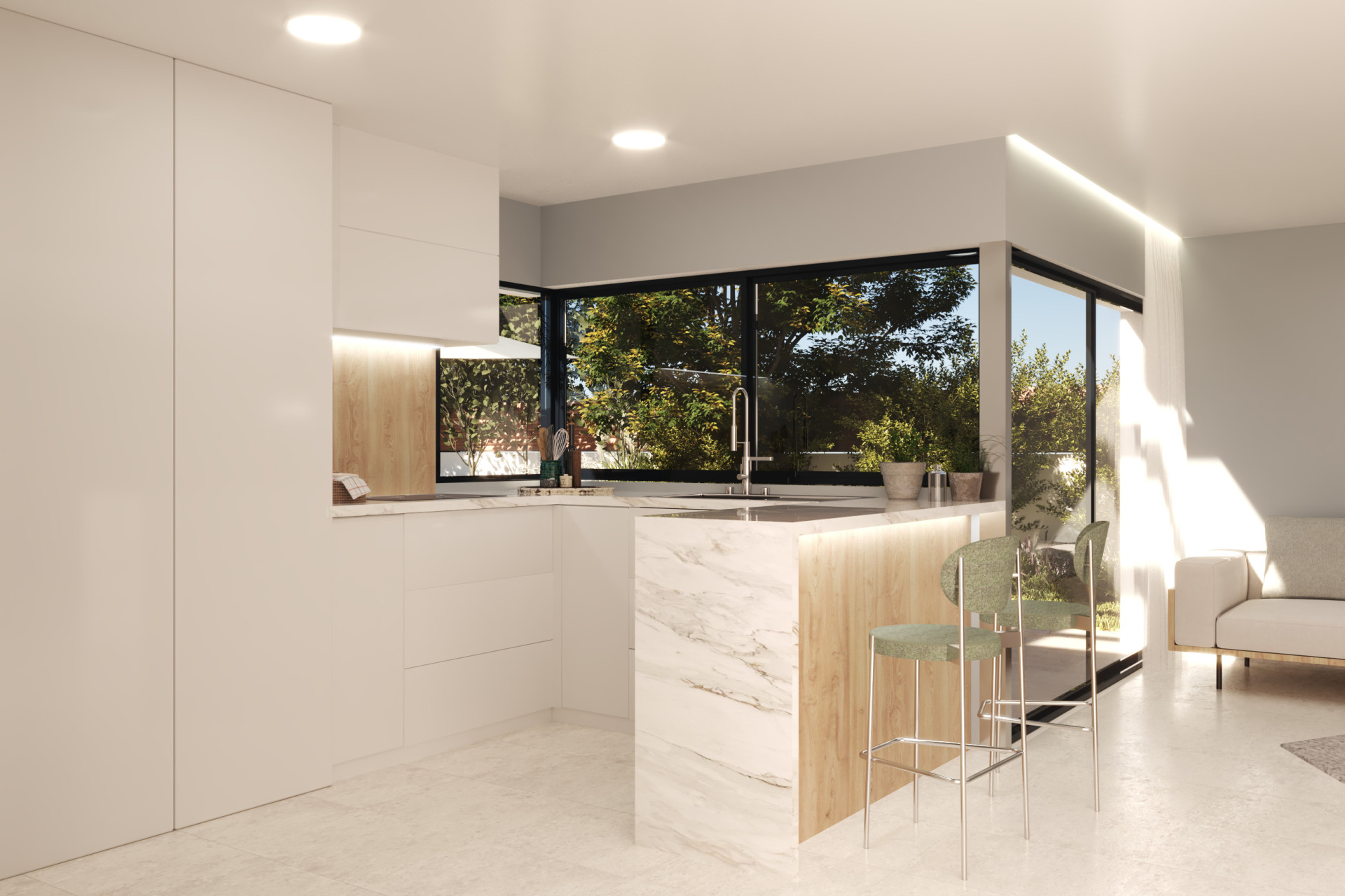 Obra nueva - Villa / Semi pareado -
Alfaz del Pi