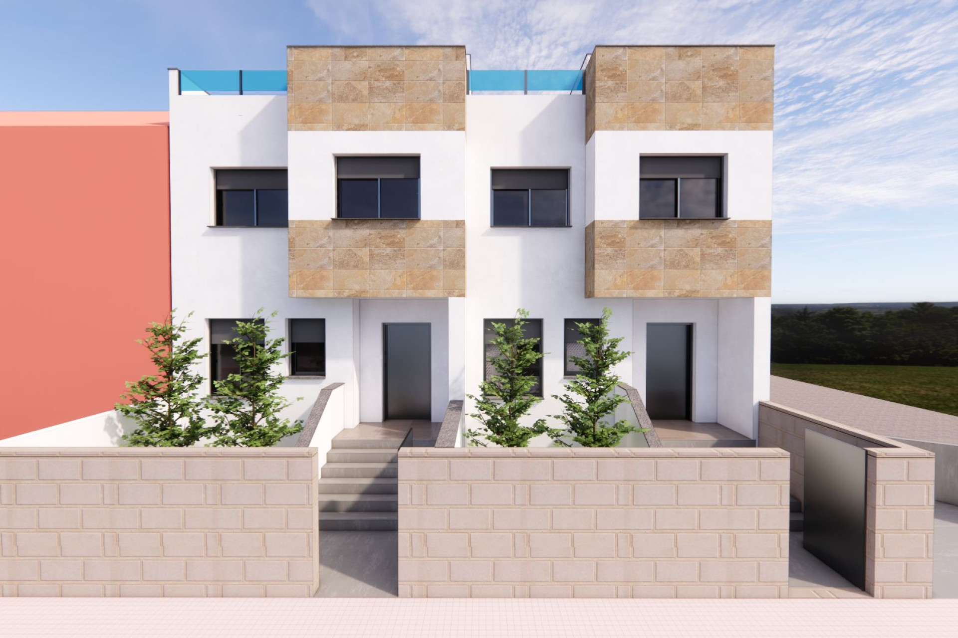 Obra nueva - Villa / Semi pareado -
Bigastro